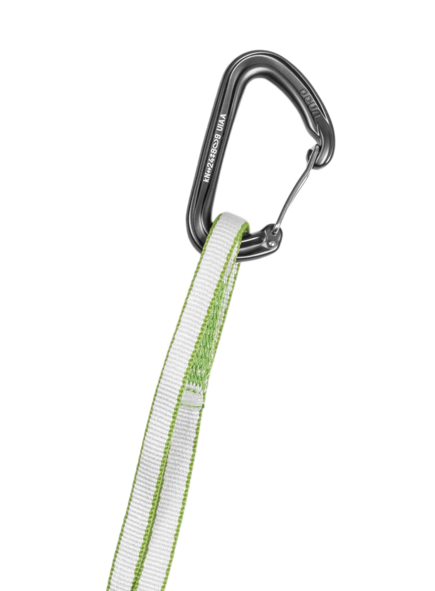 Express-Set Ocun Hawk Wire ST-Sling Set Dyn 12 mm 80 cm - green