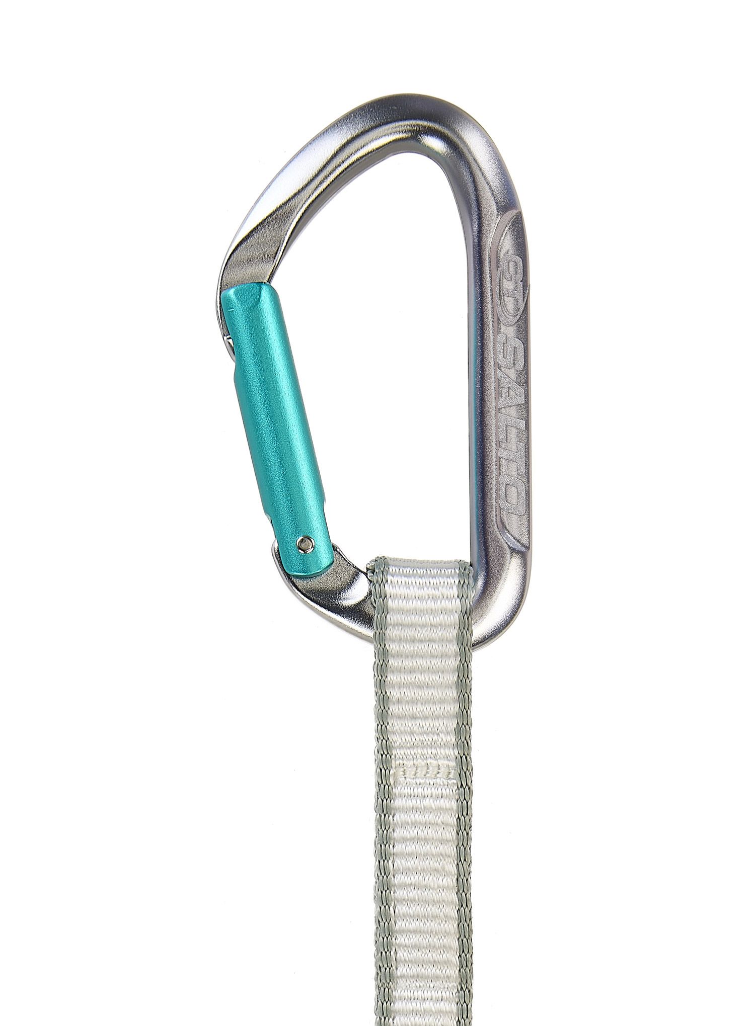 Express-Set Climbing Technology/SKYLOTEC Salto Set NY 22 cm - titanium/acquamarine