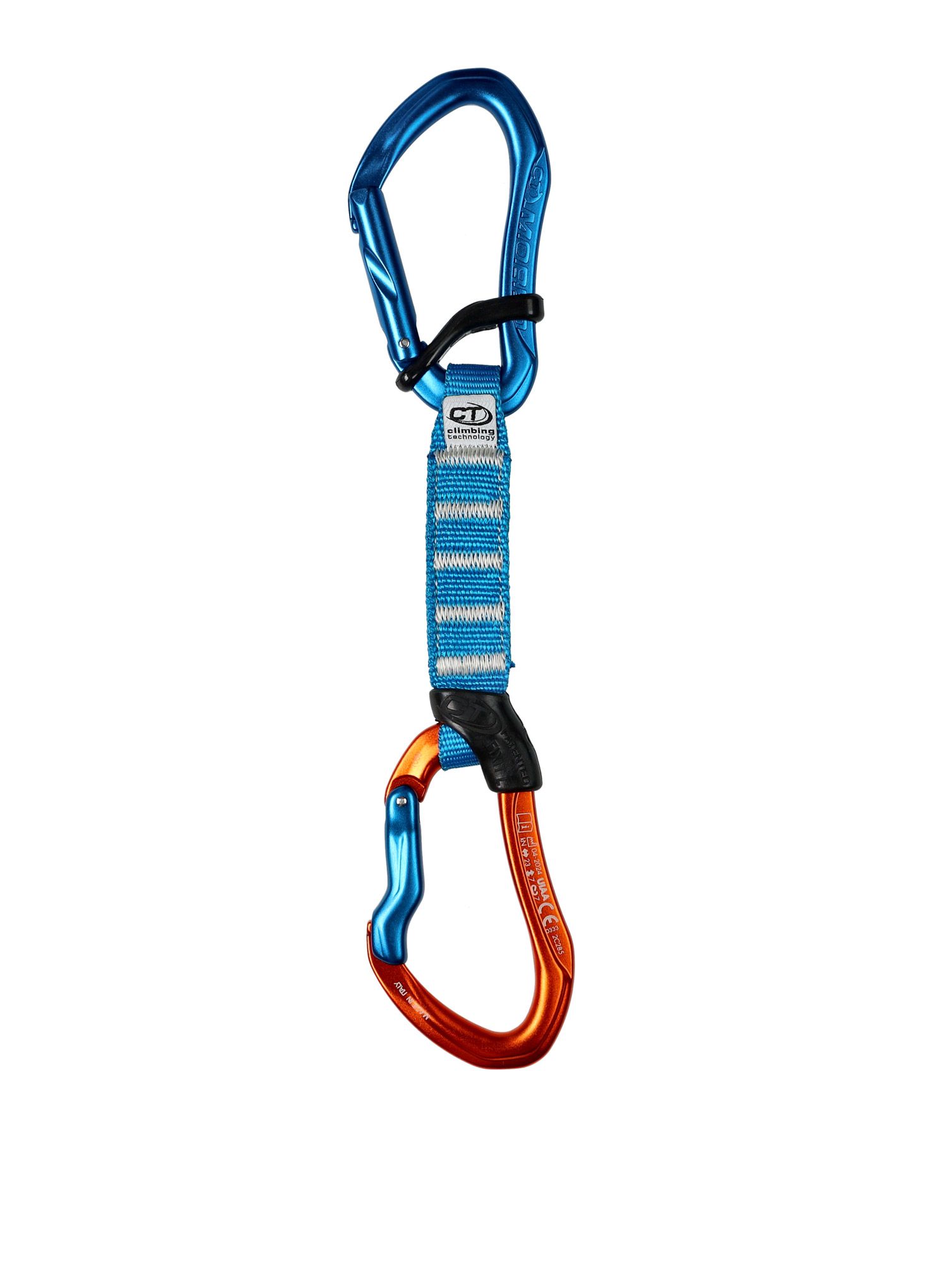 Express-Sets Climbing Technology/SKYLOTEC Morfo Set UL Pro 12 cm 6-Pack - blue/orange