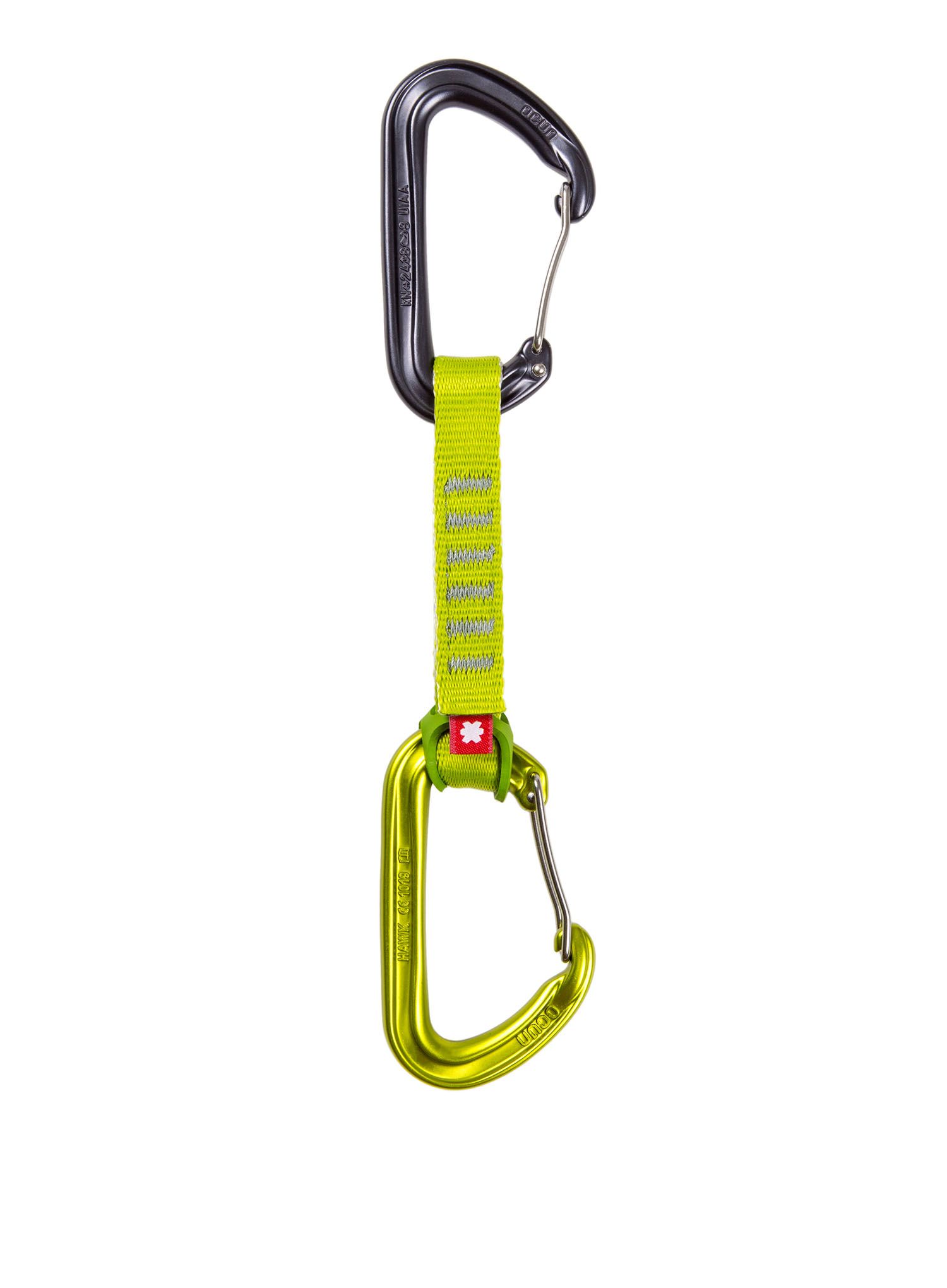 Express-Sets Ocun Hawk QD Wire Eco-Pes 16 mm 10 cm 6-pack - green