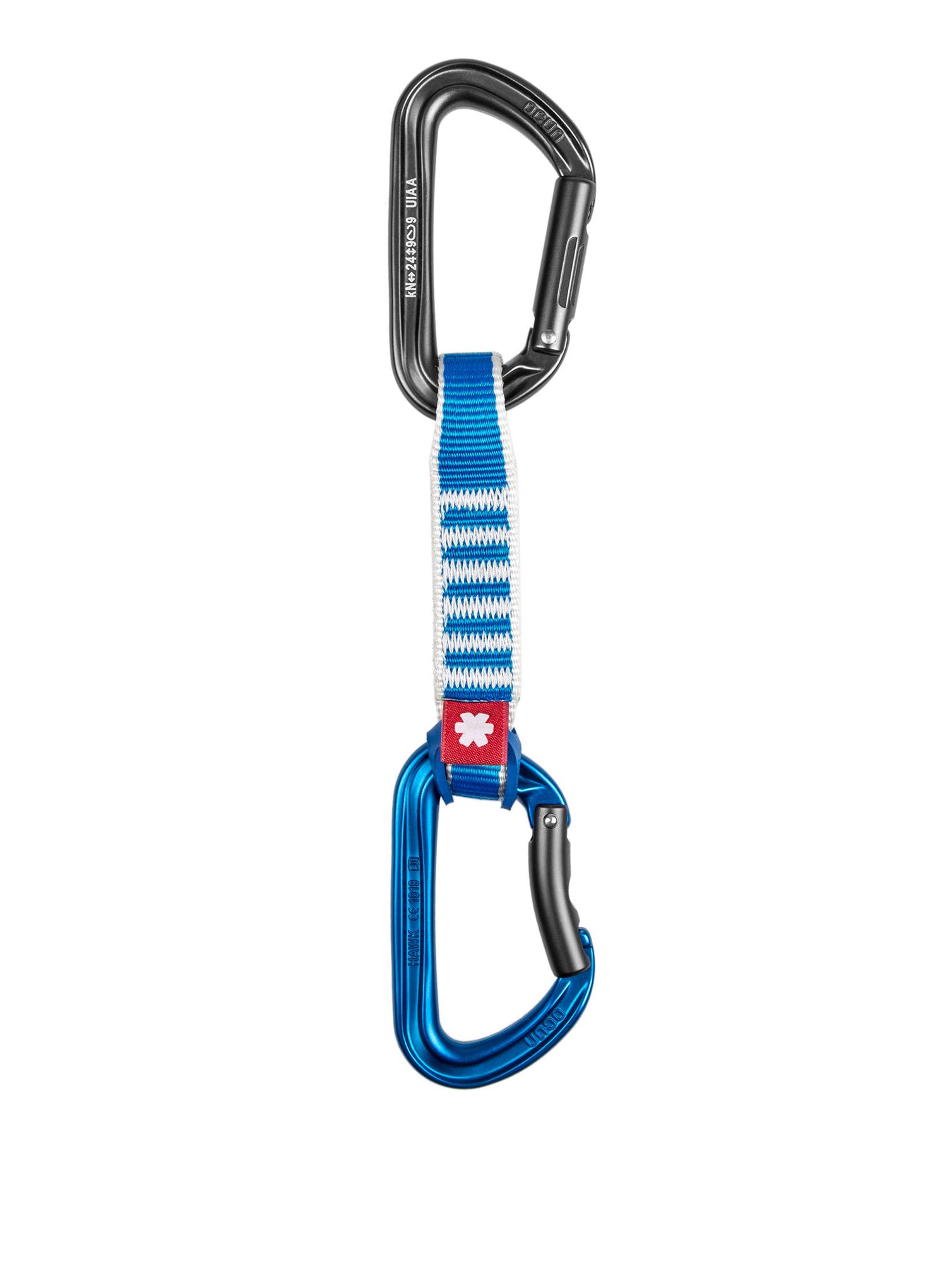 Express-Sets Ocun Hawk QD Zoom PA 15/22 mm 12 cm 6-pack - blue