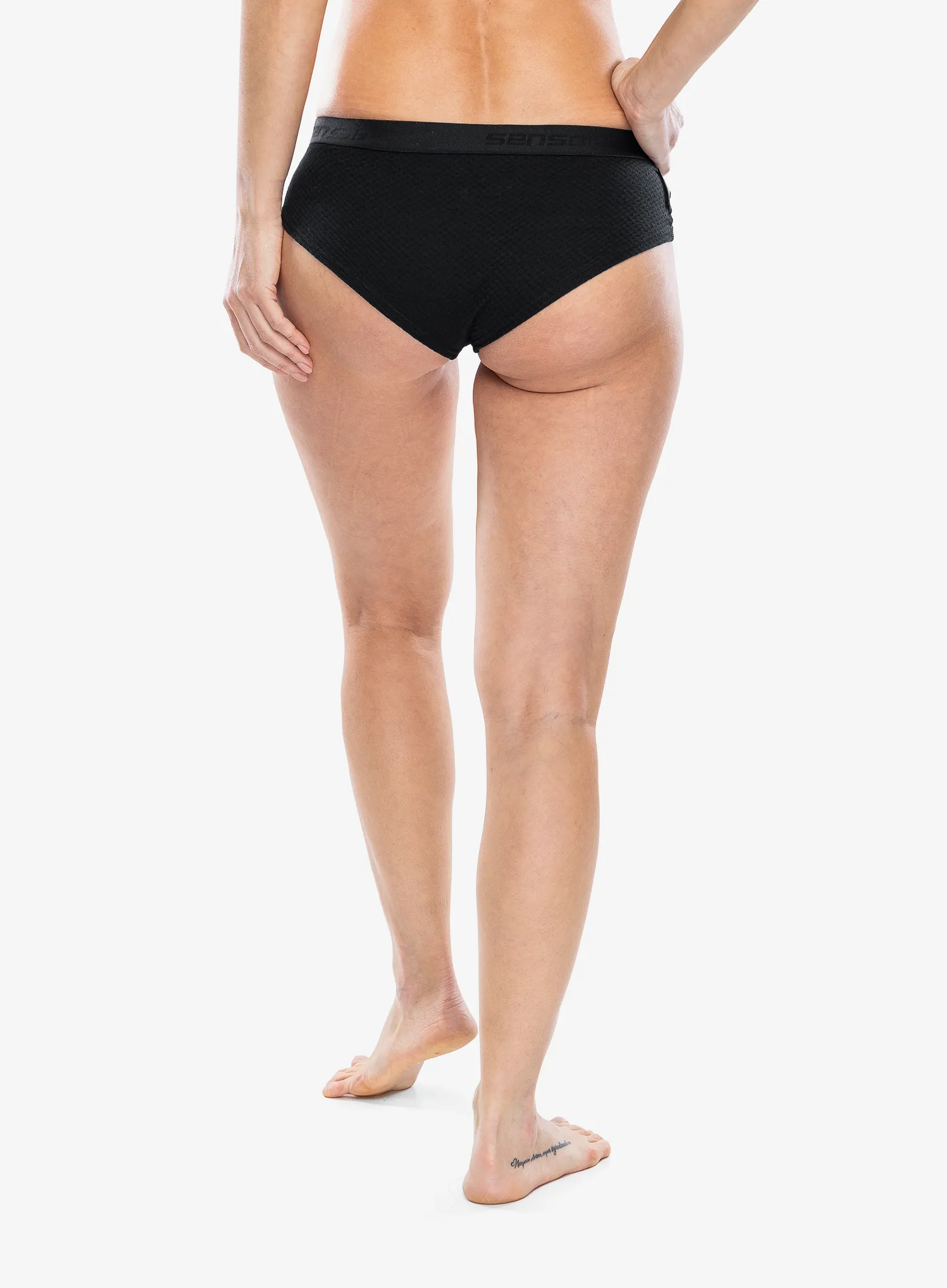 Damenslips Sensor Merino DF Panties - black