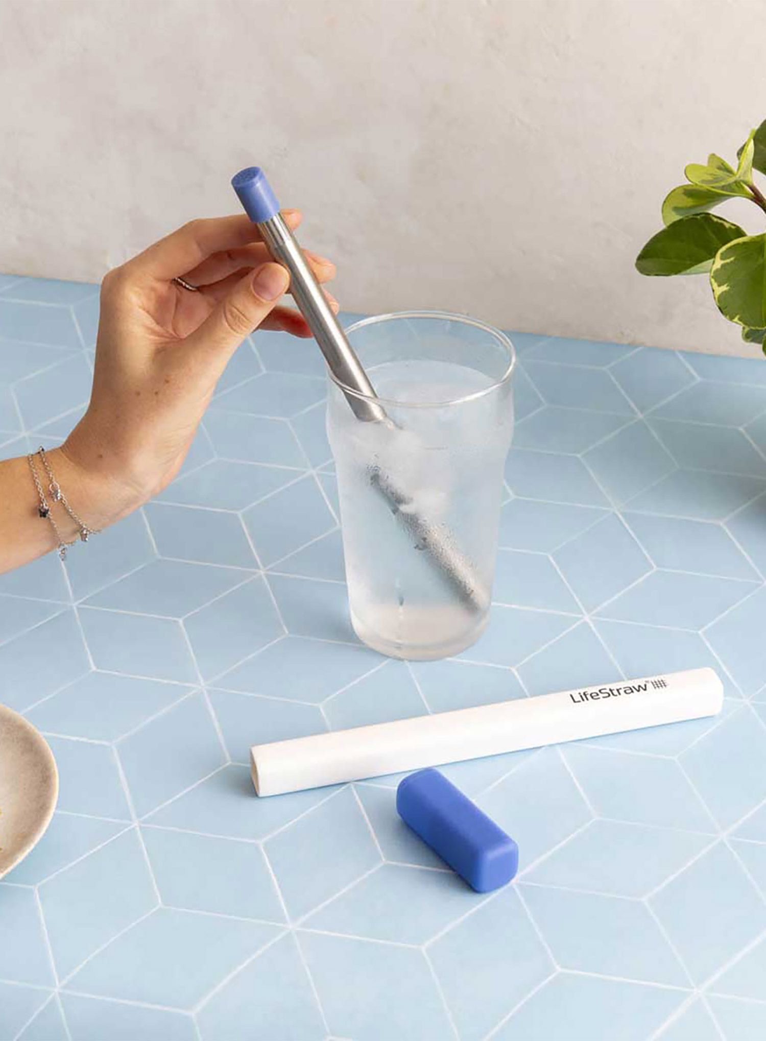 Wasserfilter LifeStraw SIP - thistle purple