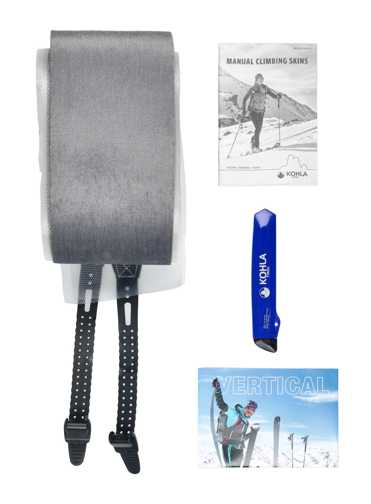Skifelle Kohla Vertical Mix Multifit 120 mm  - grey