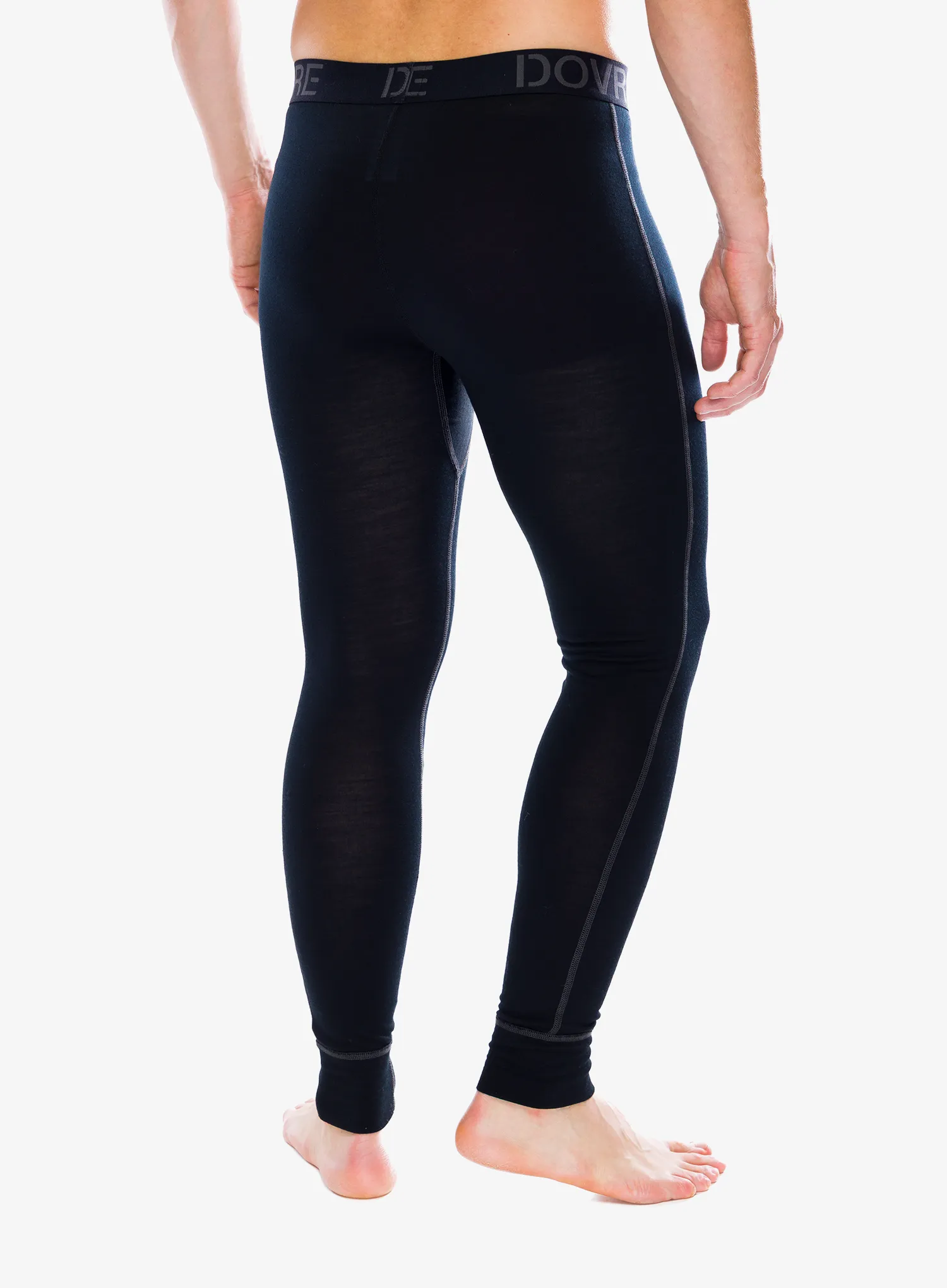 Funktionsleggins Dovre 100% Merino Wool Long Johns - black
