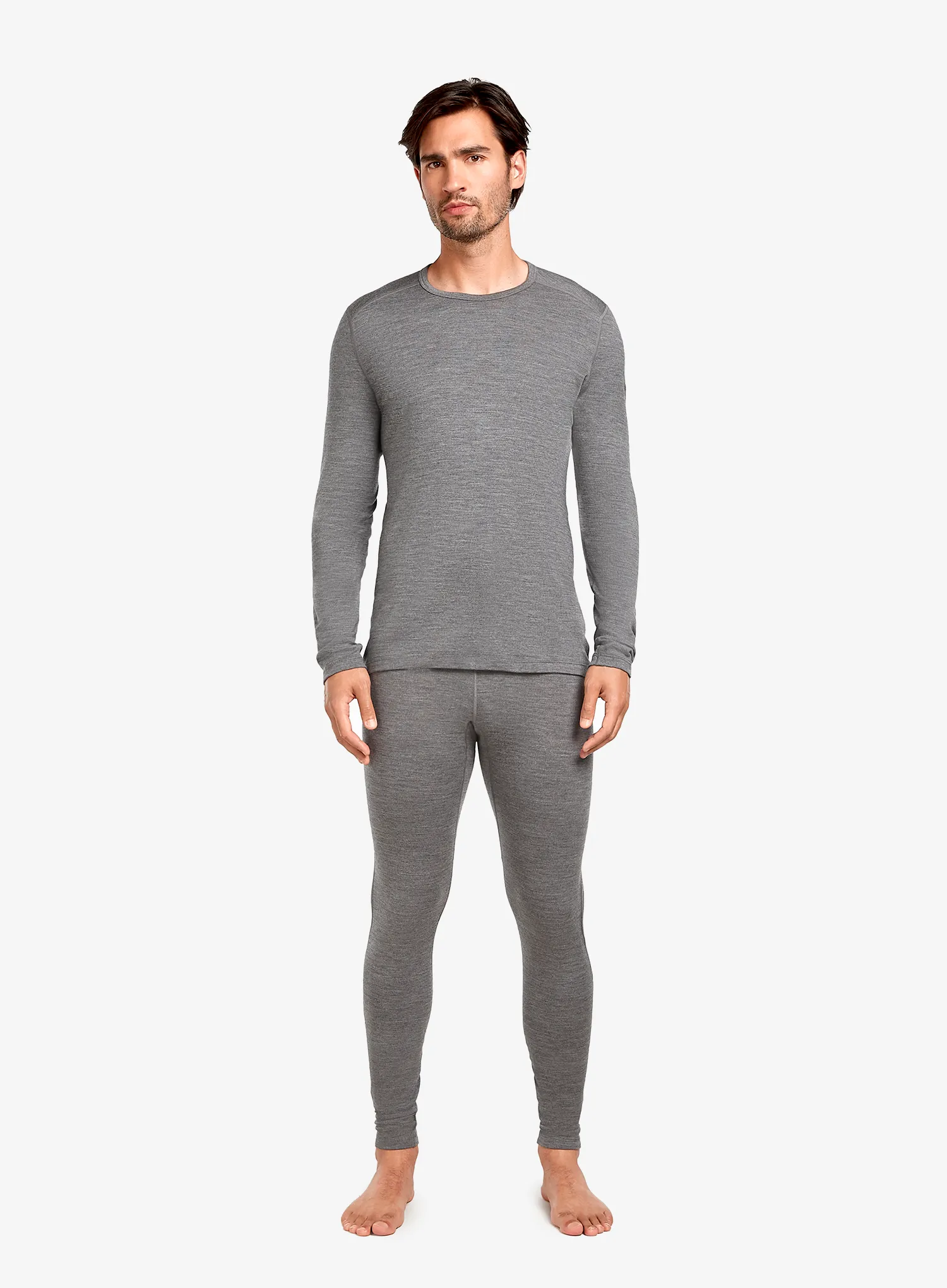 Funktionsleggins Icebreaker 260 Tech Leggings - gritstone hthr