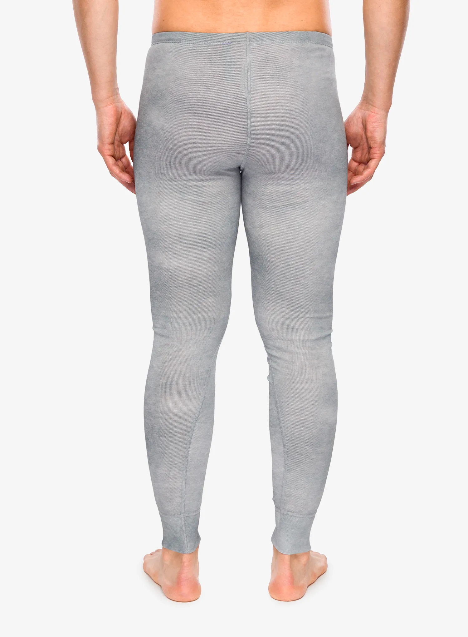 Funktionsleggins Odlo Active Warm X Pow BL Bottom Long - silver grey