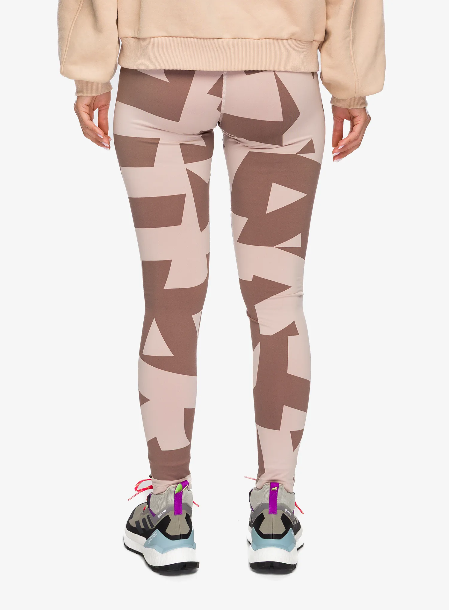 Thermounterhose Damen adidas TERREX Multi Synthetic Base Layer Leggings - wonder taupe