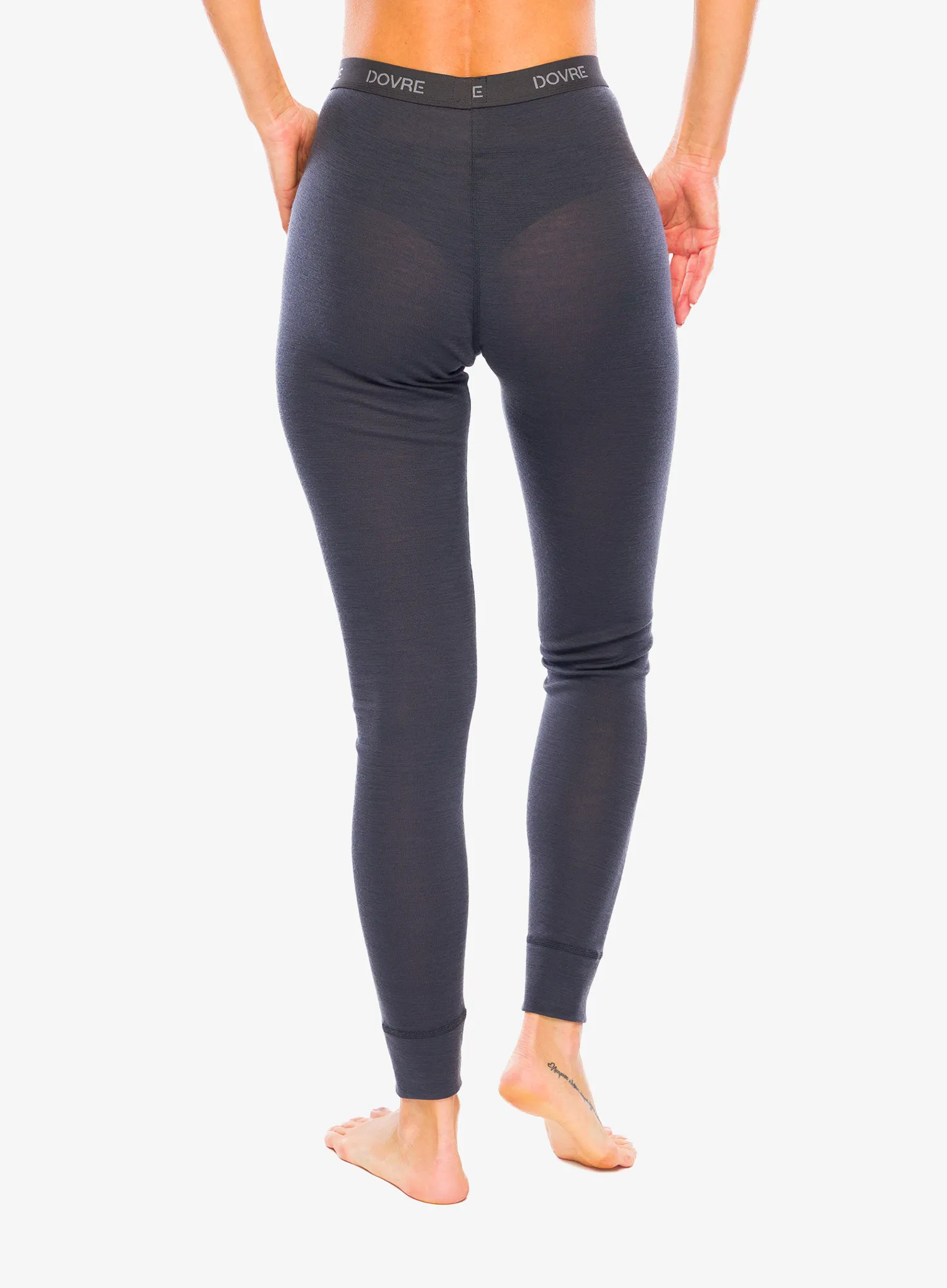 Thermounterhose Damen Dovre 100% Merino Wool Active - grey