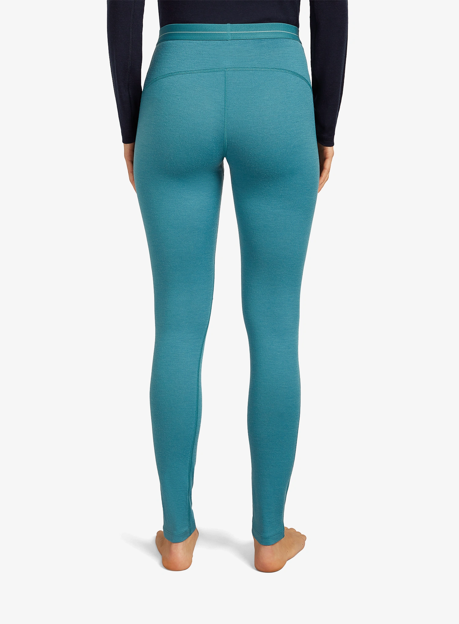 Thermounterhose Damen Icebreaker 200 Oasis Leggings - topaz