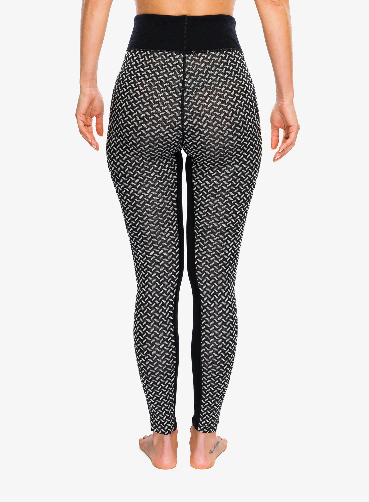 Thermounterhose Damen Kari Traa Smekker High Waist Pants - black