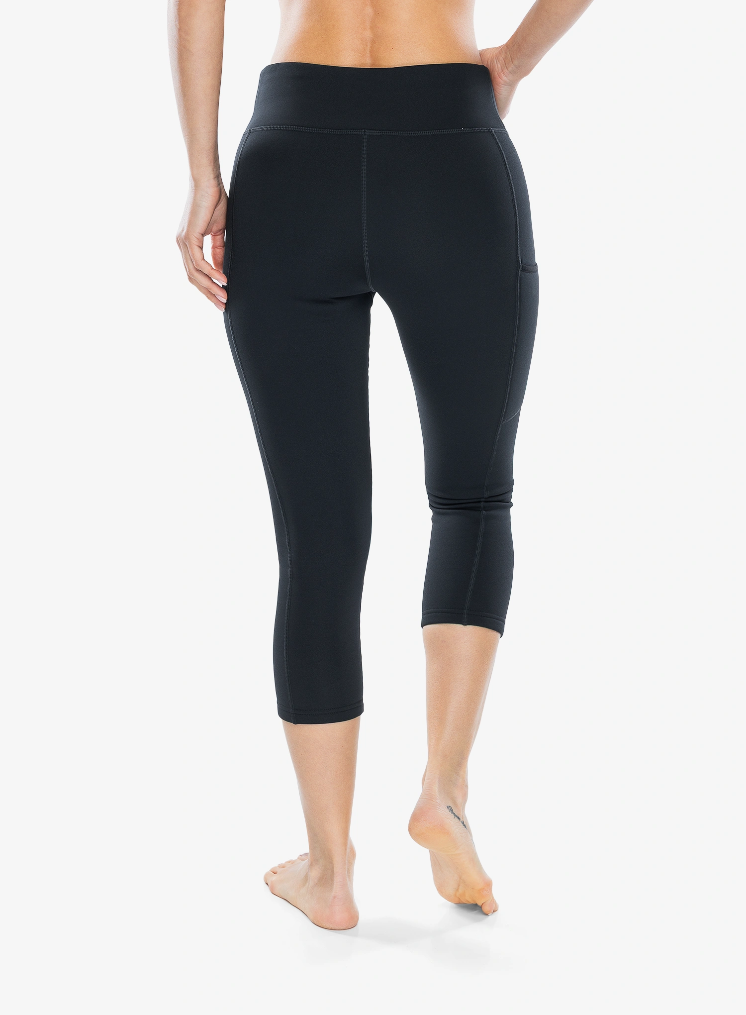 Thermounterhose Damen Mountain Equipment Jorasses Lite 3/4 Tight - black