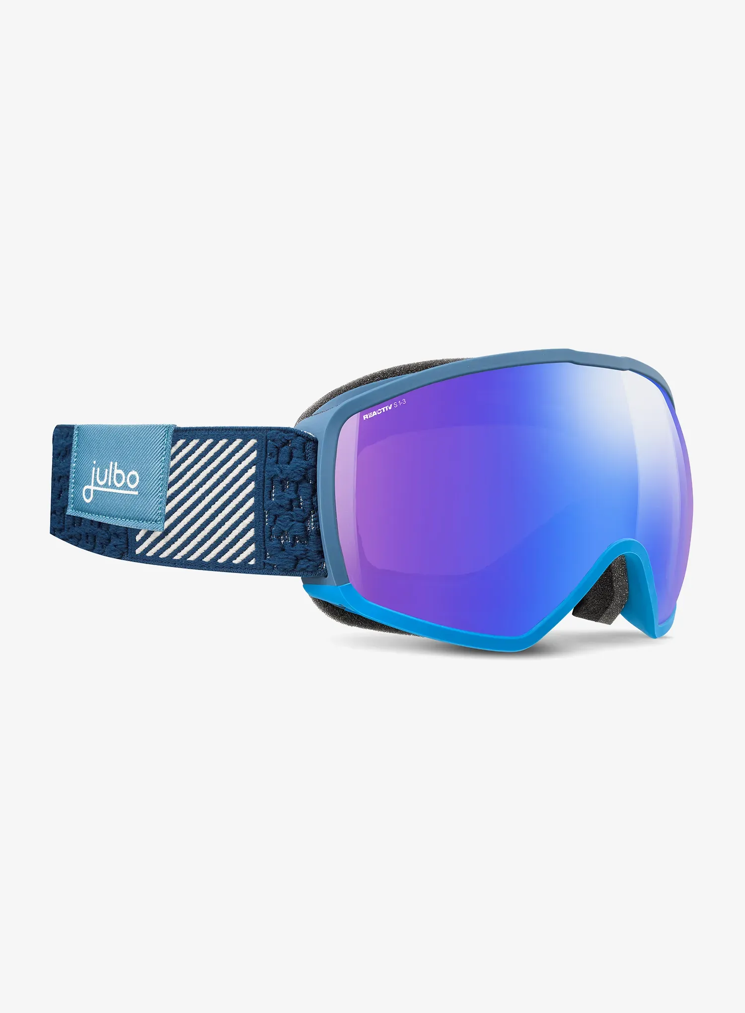 Skibrille Julbo Hit - Reactiv 1-3 High Contrast - dark blue/blue