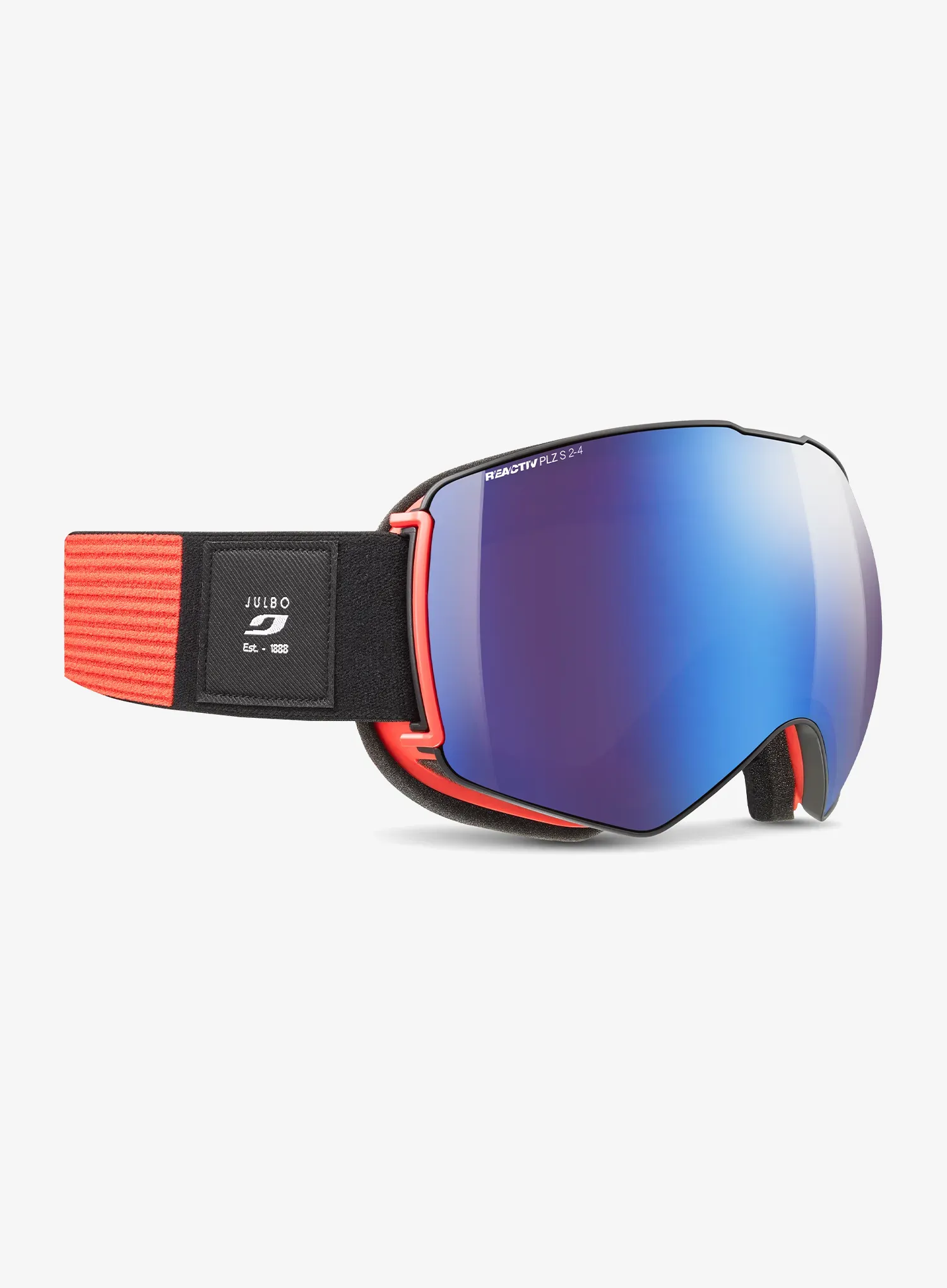 Skibrille Julbo Lightyear - Reactiv 2-4 Polarized - red/black
