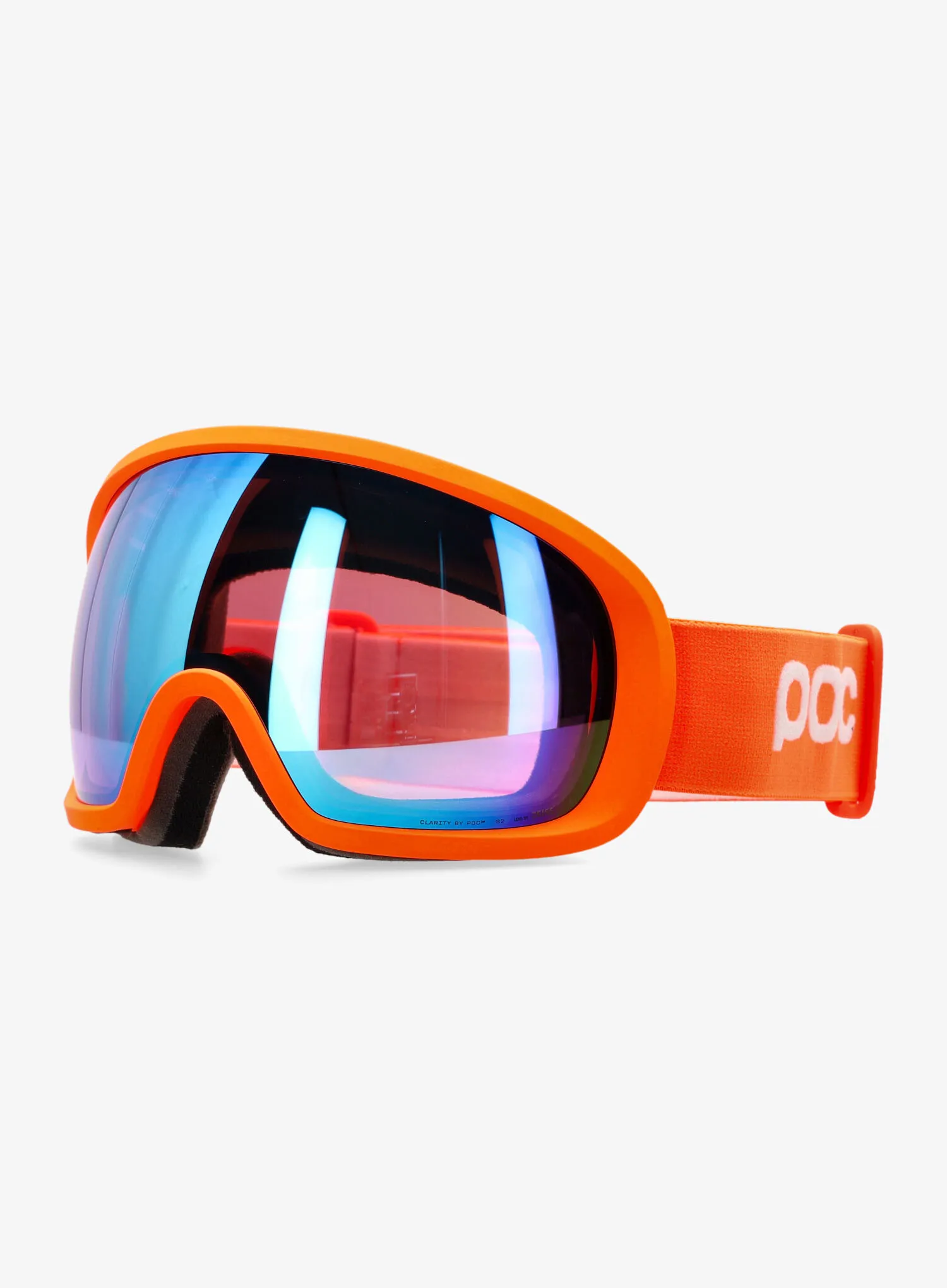 Skibrille POC Fovea - zink orange/partly sunny blue