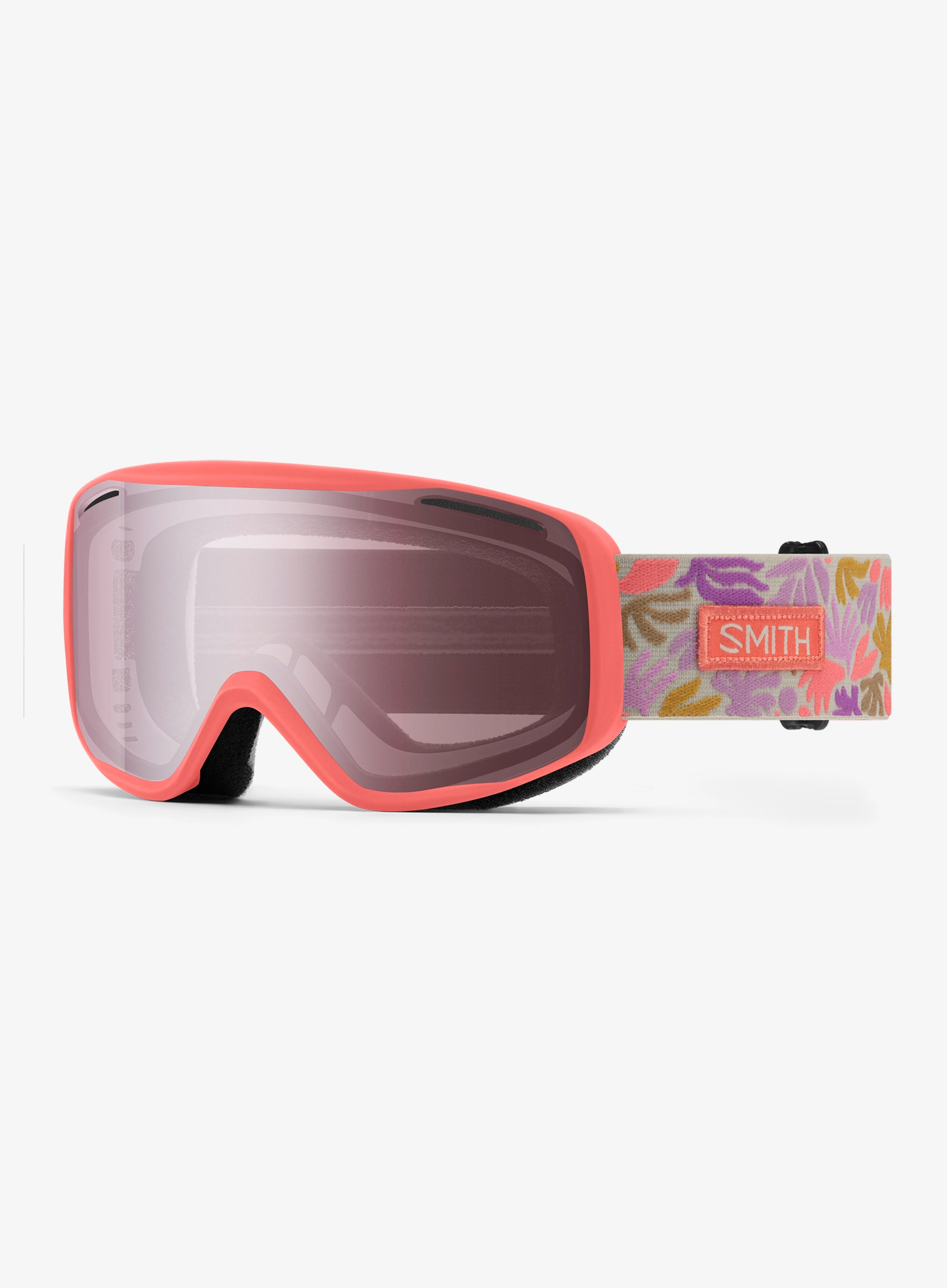 Skibrille Smith Rally - flare flora/ignitor mirror