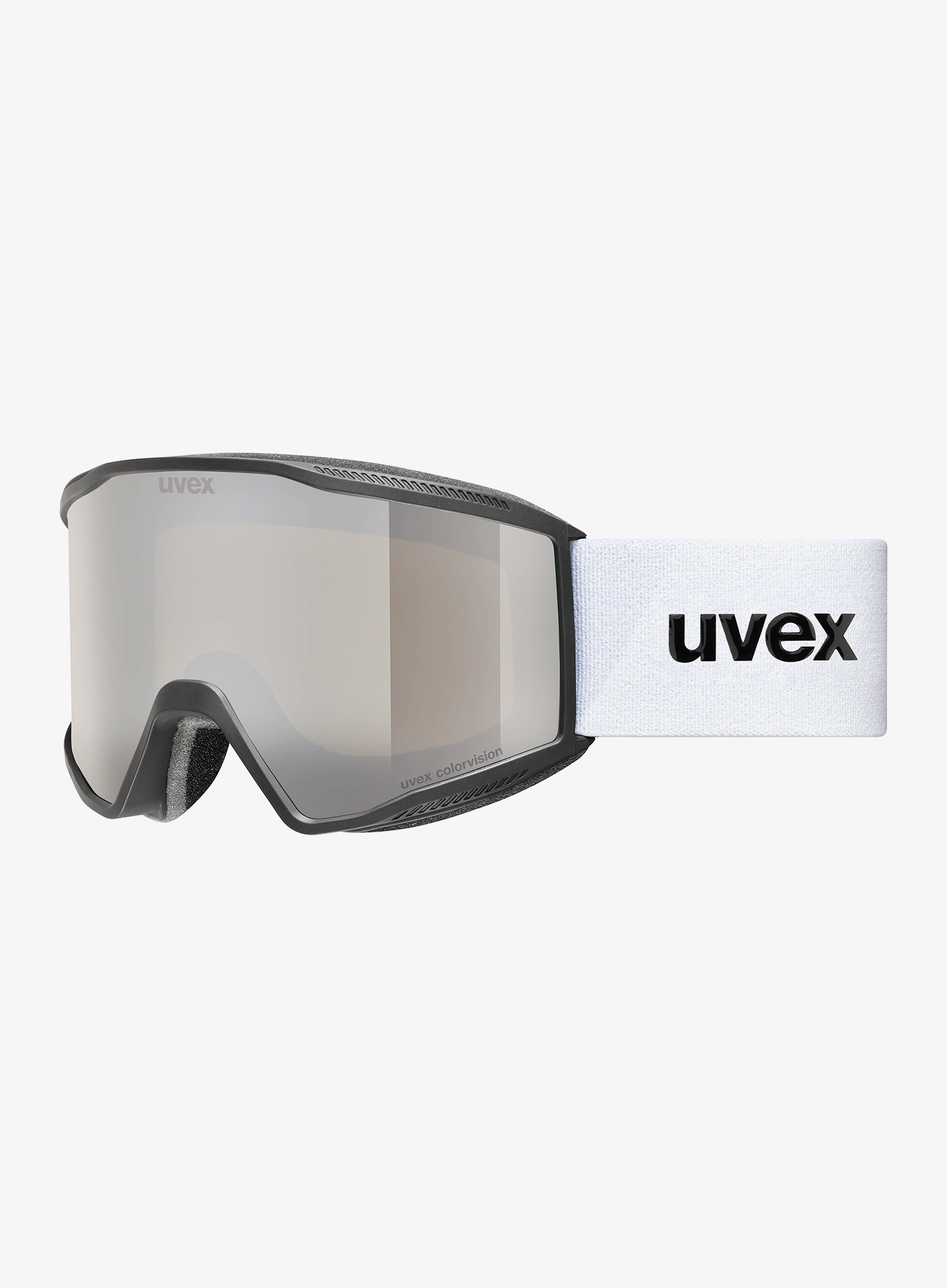 Skibrille Uvex Blast CV - black matt SL/silver-green S3