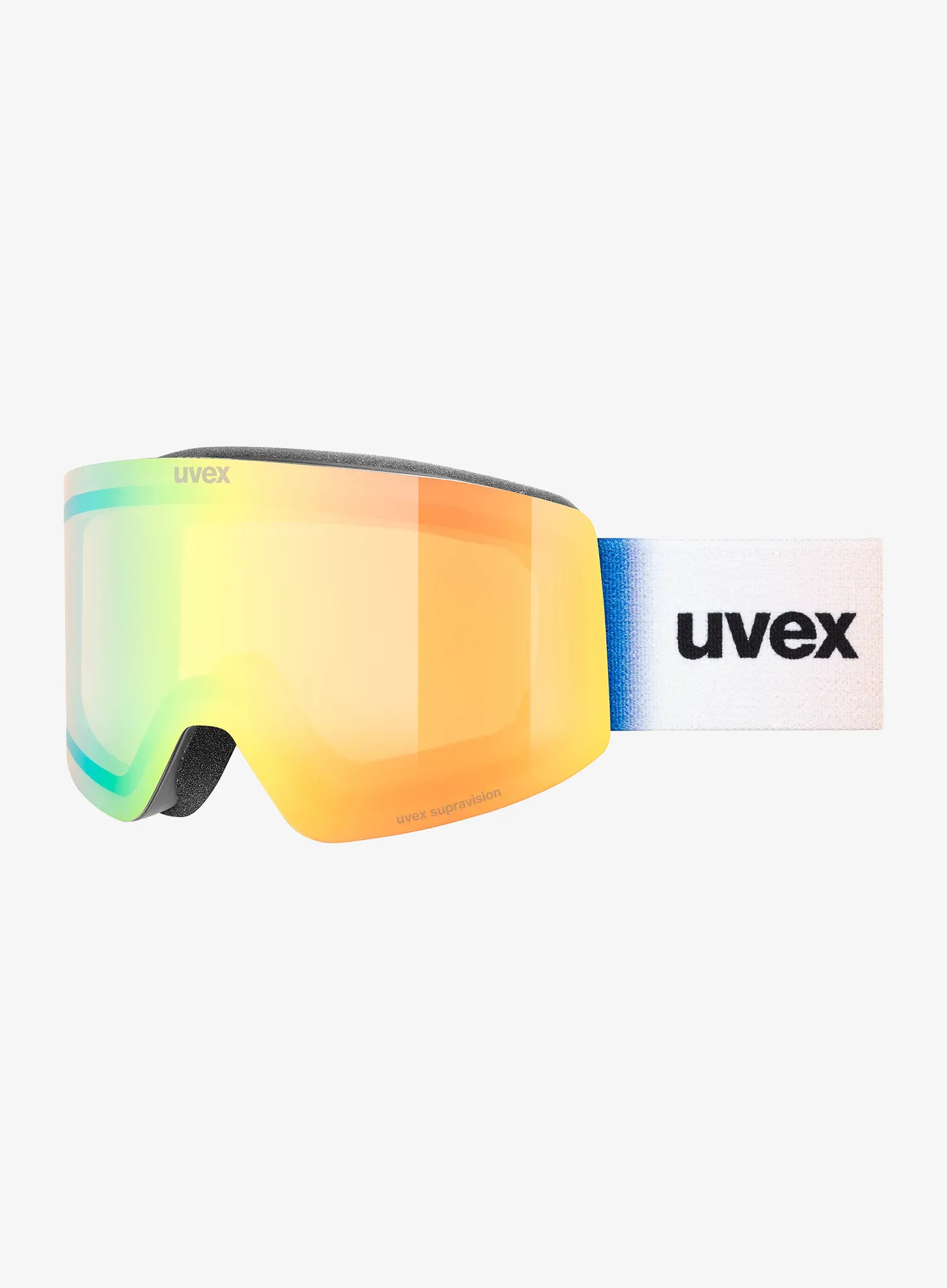 Skibrille Uvex Provoqe FM - black matt/yellow green S1