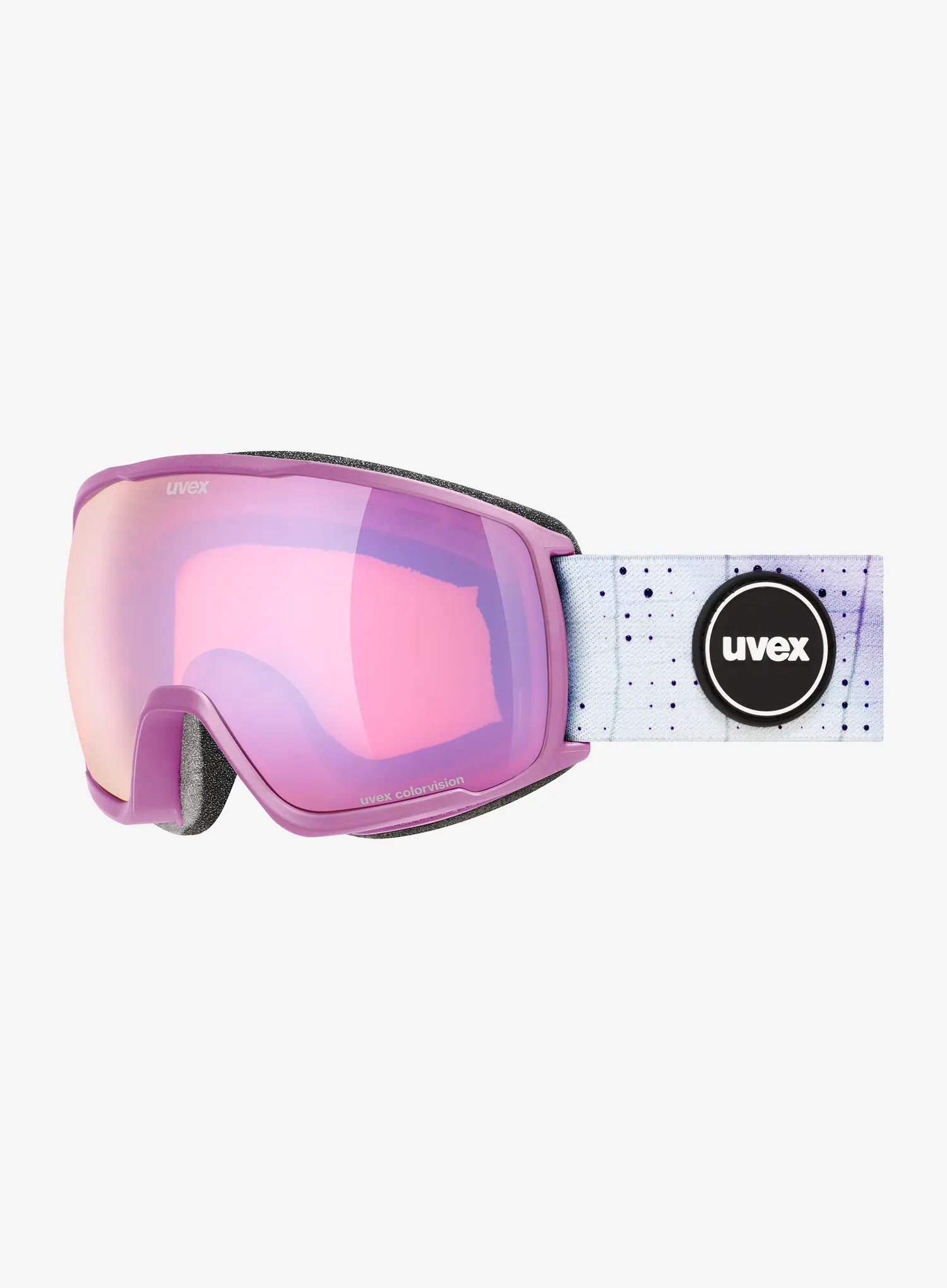 Skibrille Uvex Victorious S CV - plum matt SL/lilac-orange S2