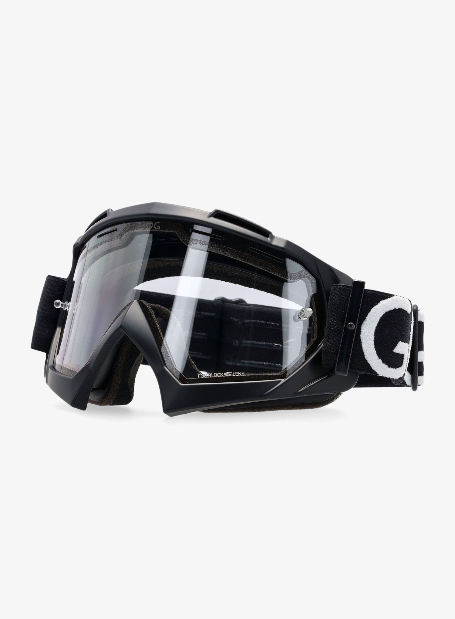 MTB-Goggle GOG Siren - clear/matt black