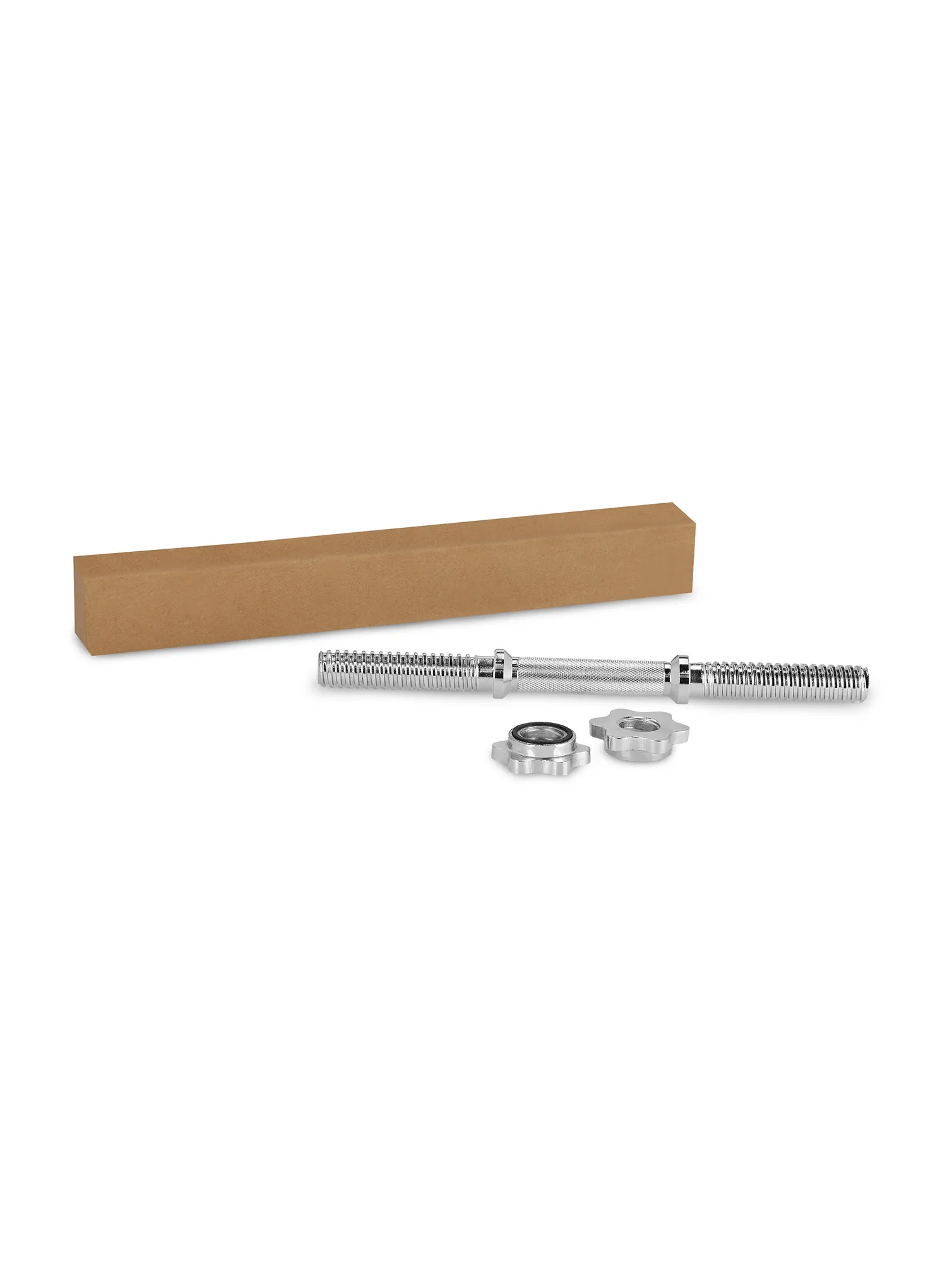 Kurze Hantelstange Spokey Priam 40cm - metal
