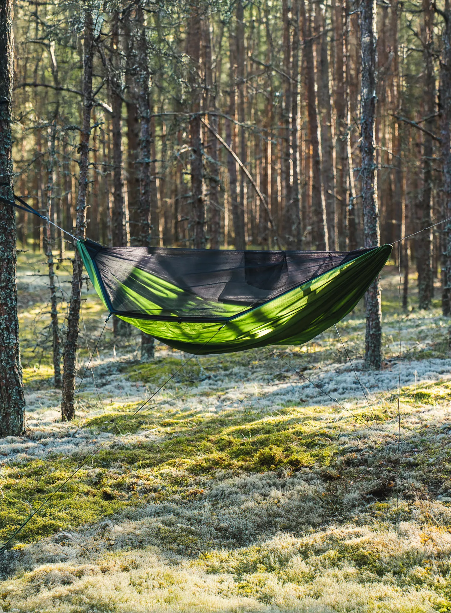 Hängematte Lesovik Draka - treetop green