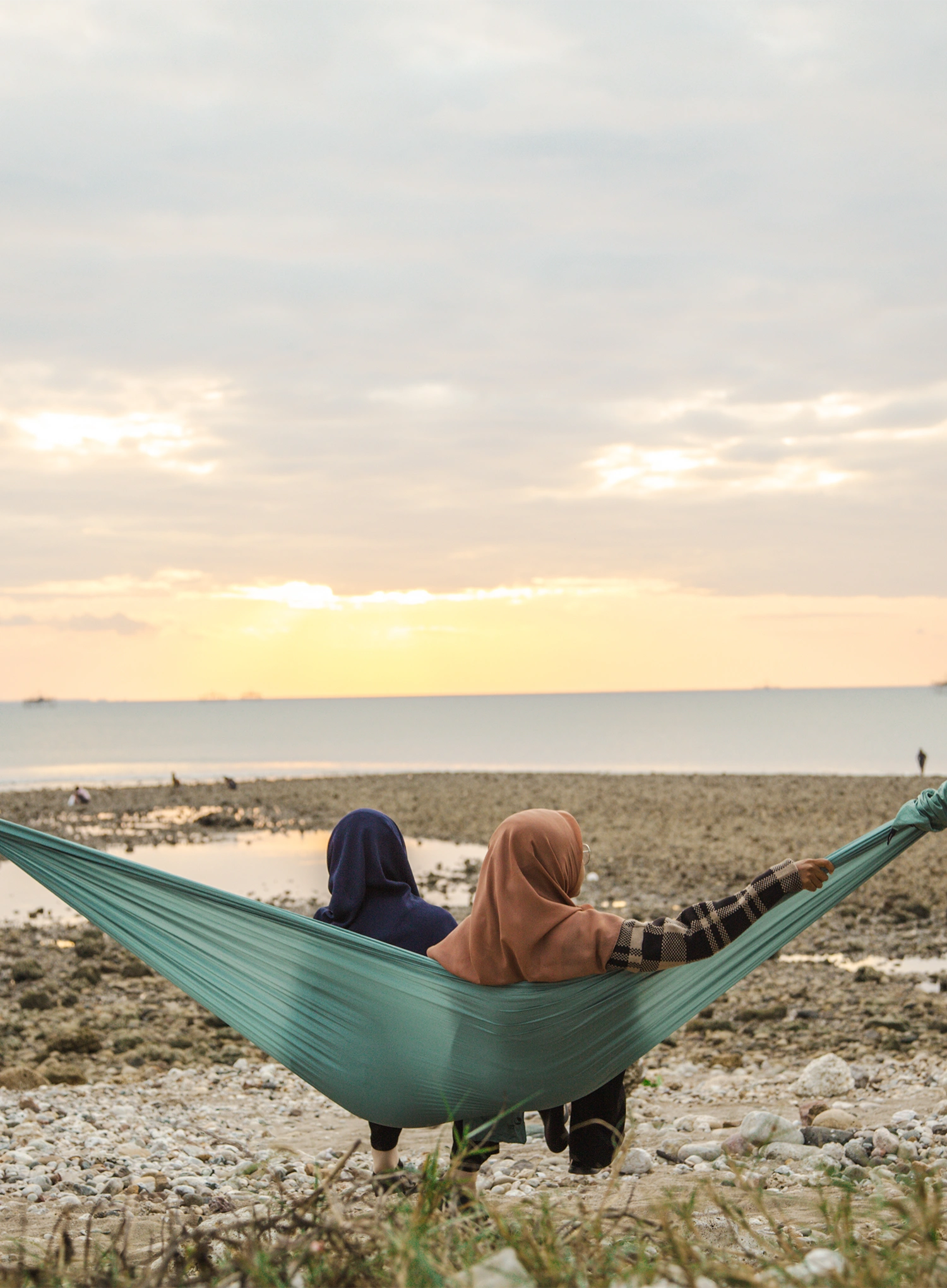 Hängematte Ticket To The Moon Compact Hammock - petrol green