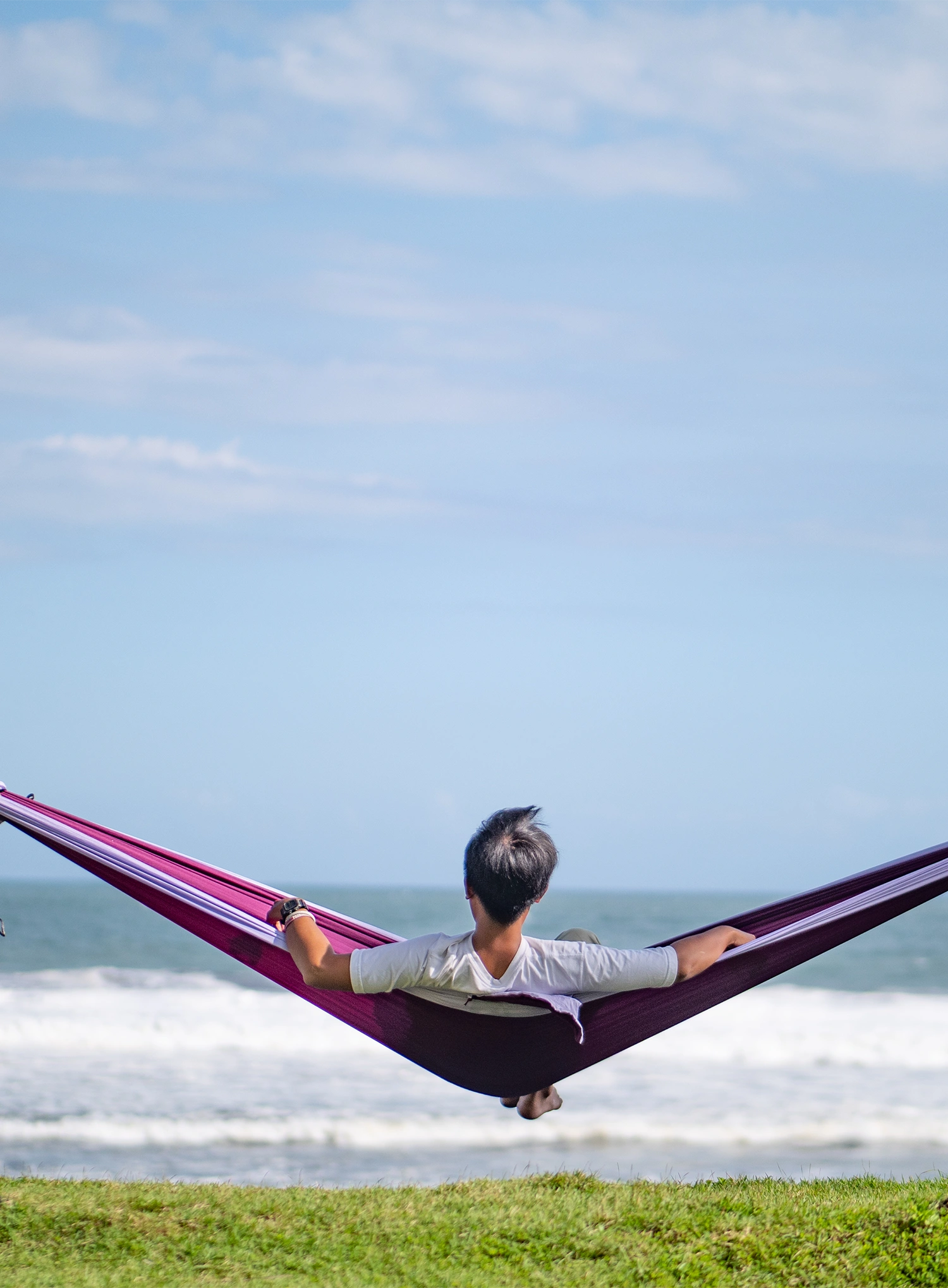 Hängematte Ticket To The Moon King Size Hammock - plum/light purple