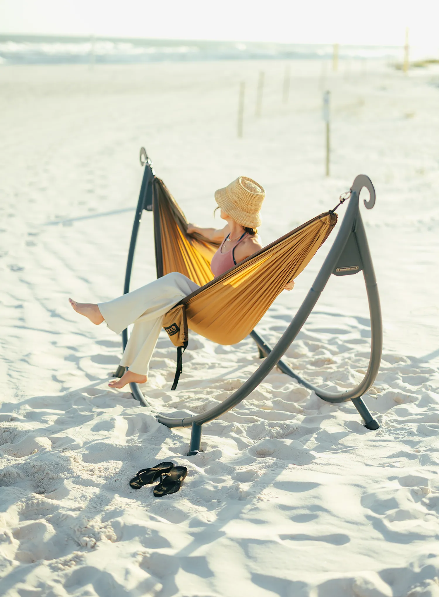 Reisehängematte ENO DoubleNest Hammock - chocolate/latte