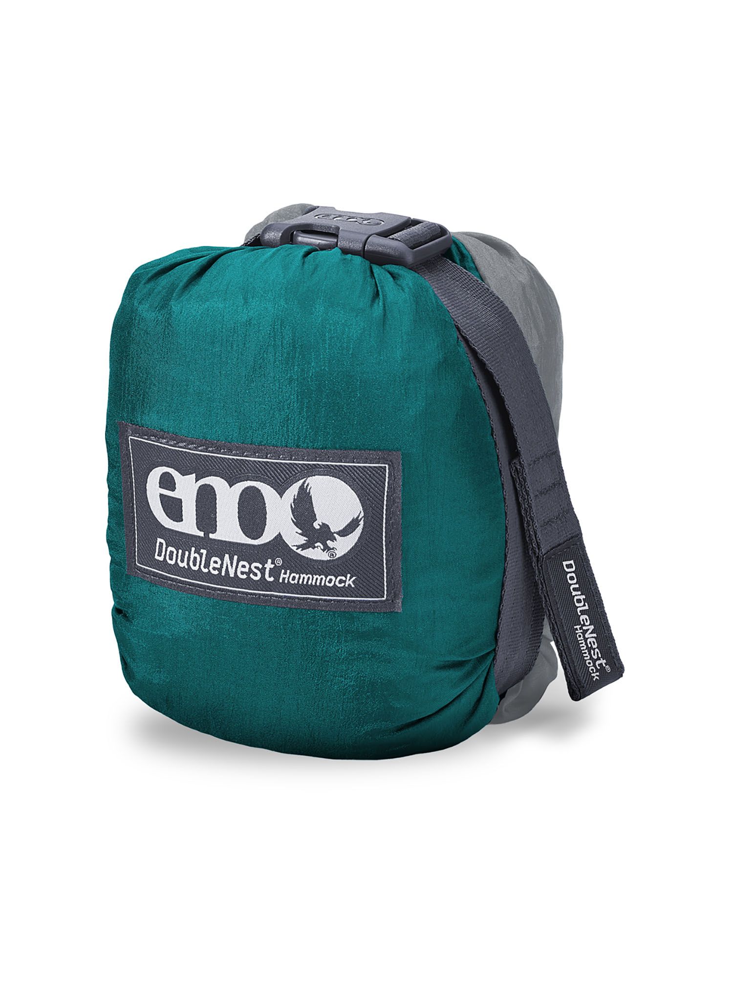 Reisehängematte ENO DoubleNest Hammock - seafoam/grey