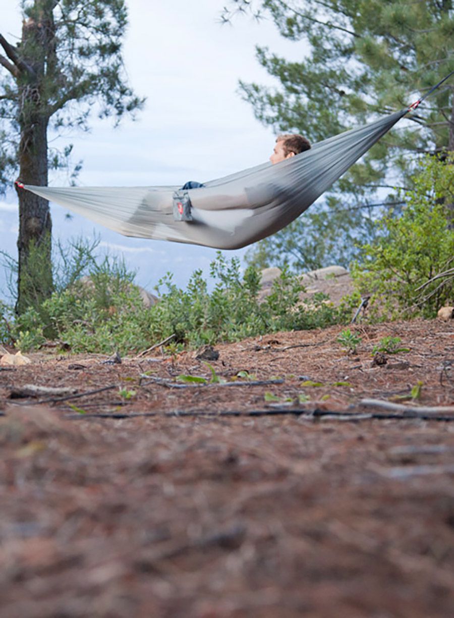 Reisehängematte Grand Trunk Nano Hammock - grey