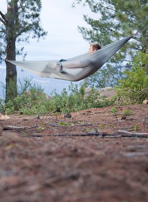 Reisehängematte Grand Trunk Nano Hammock - grey