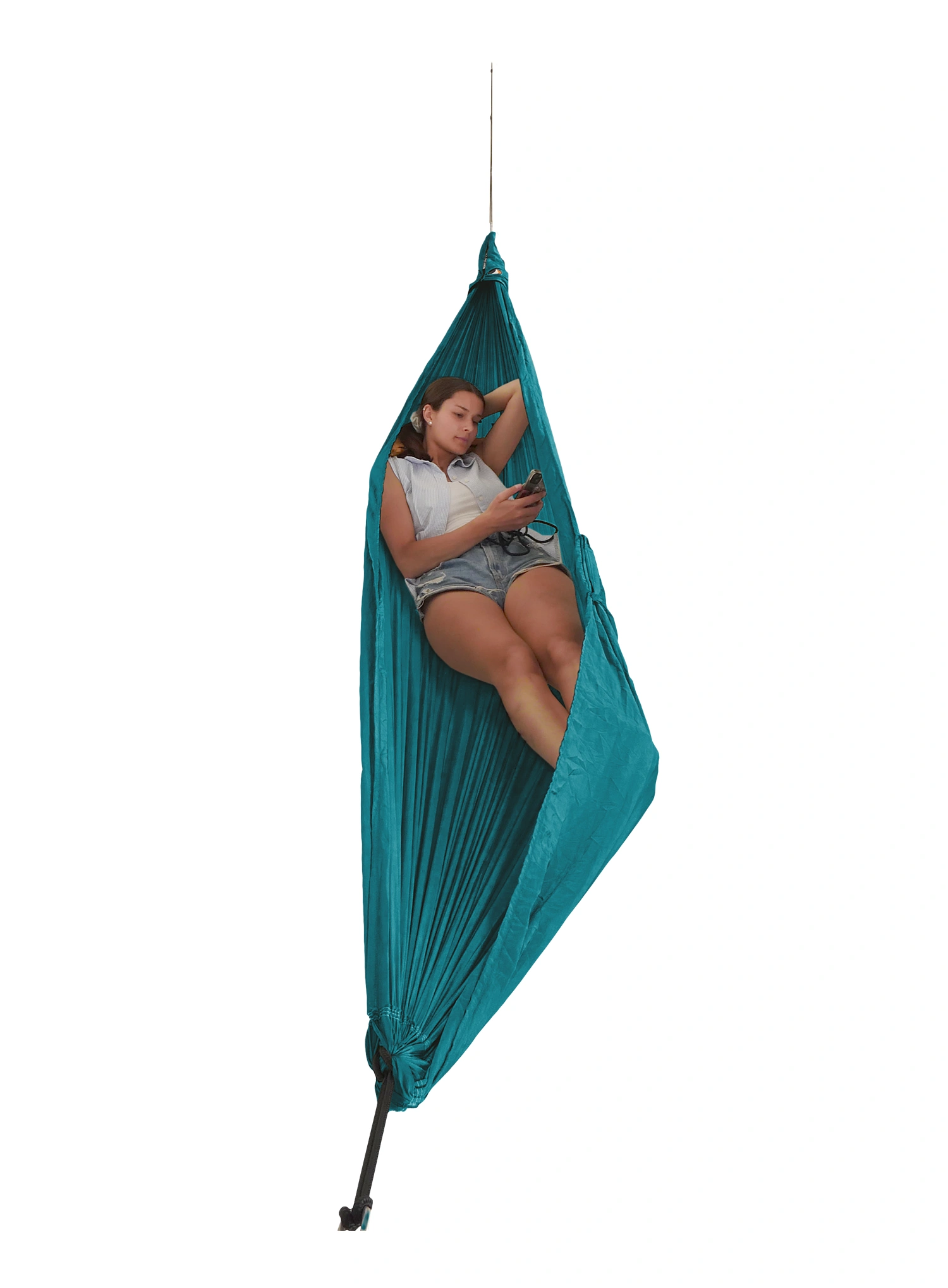 Reisehängematte Ticket To The Moon Compact Hammock - aqua