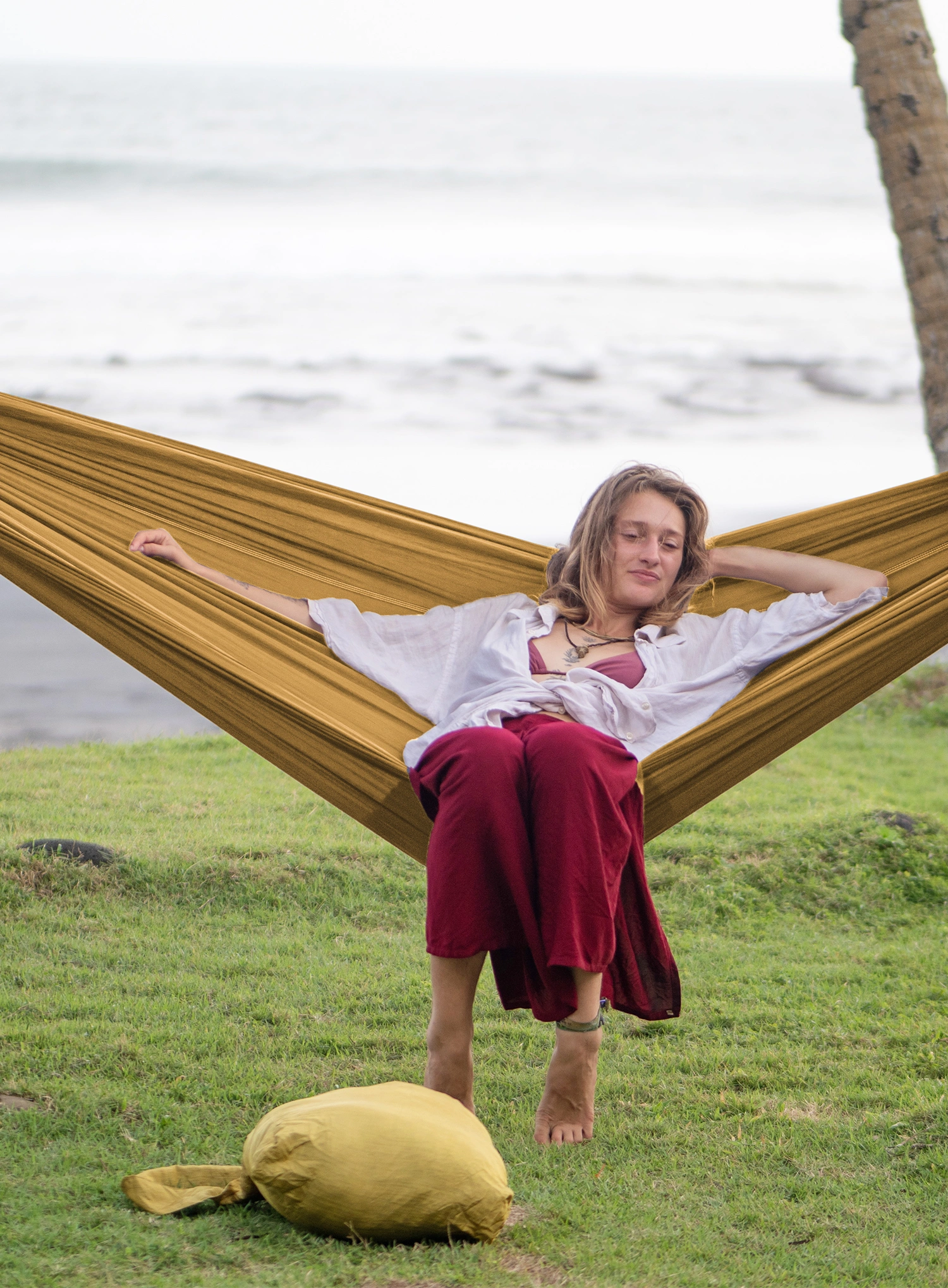 Reisehängematte Ticket To The Moon Compact Hammock - sand