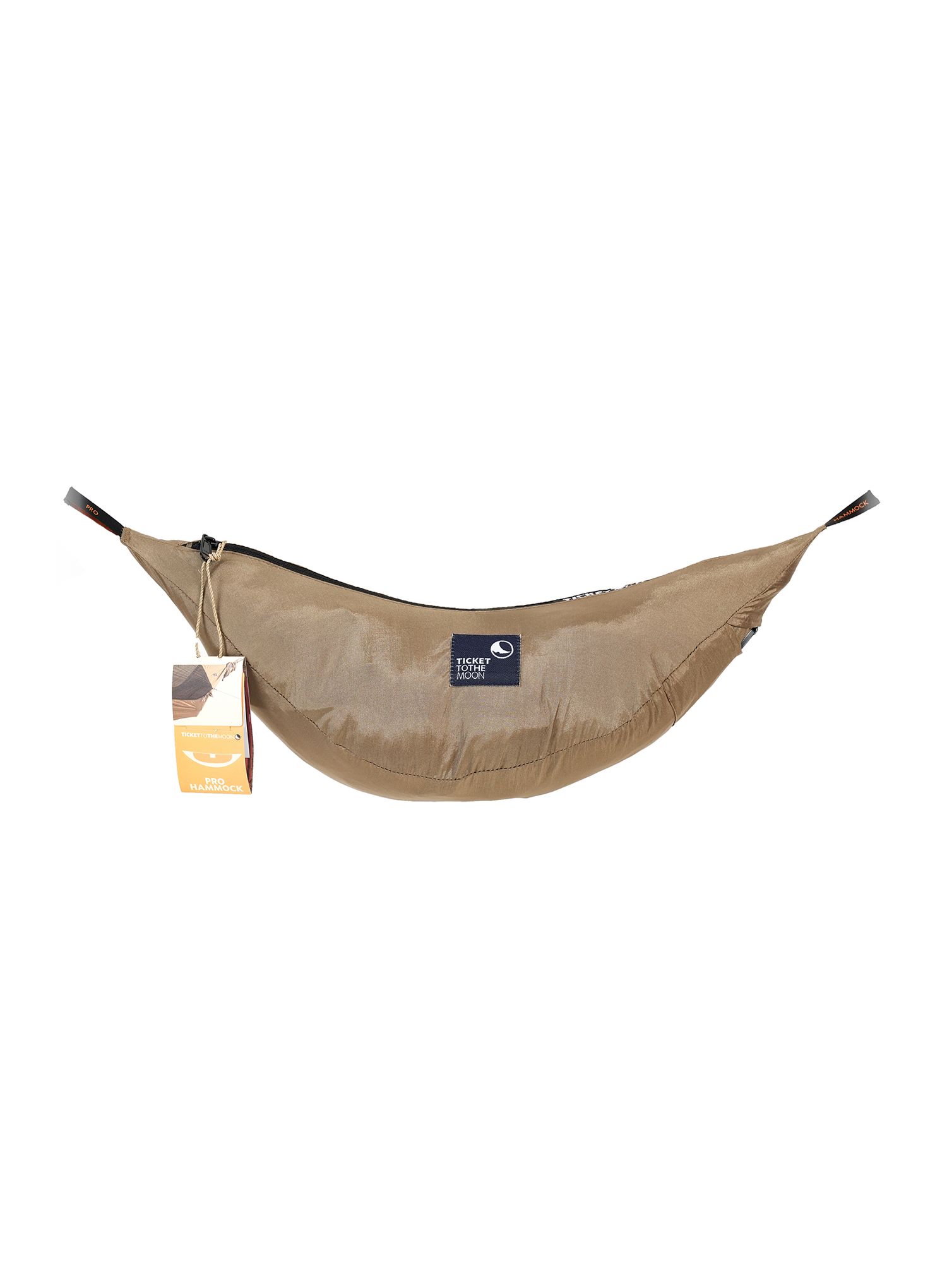 Reisehängematte Ticket To The Moon Original Pro Hammock - brown