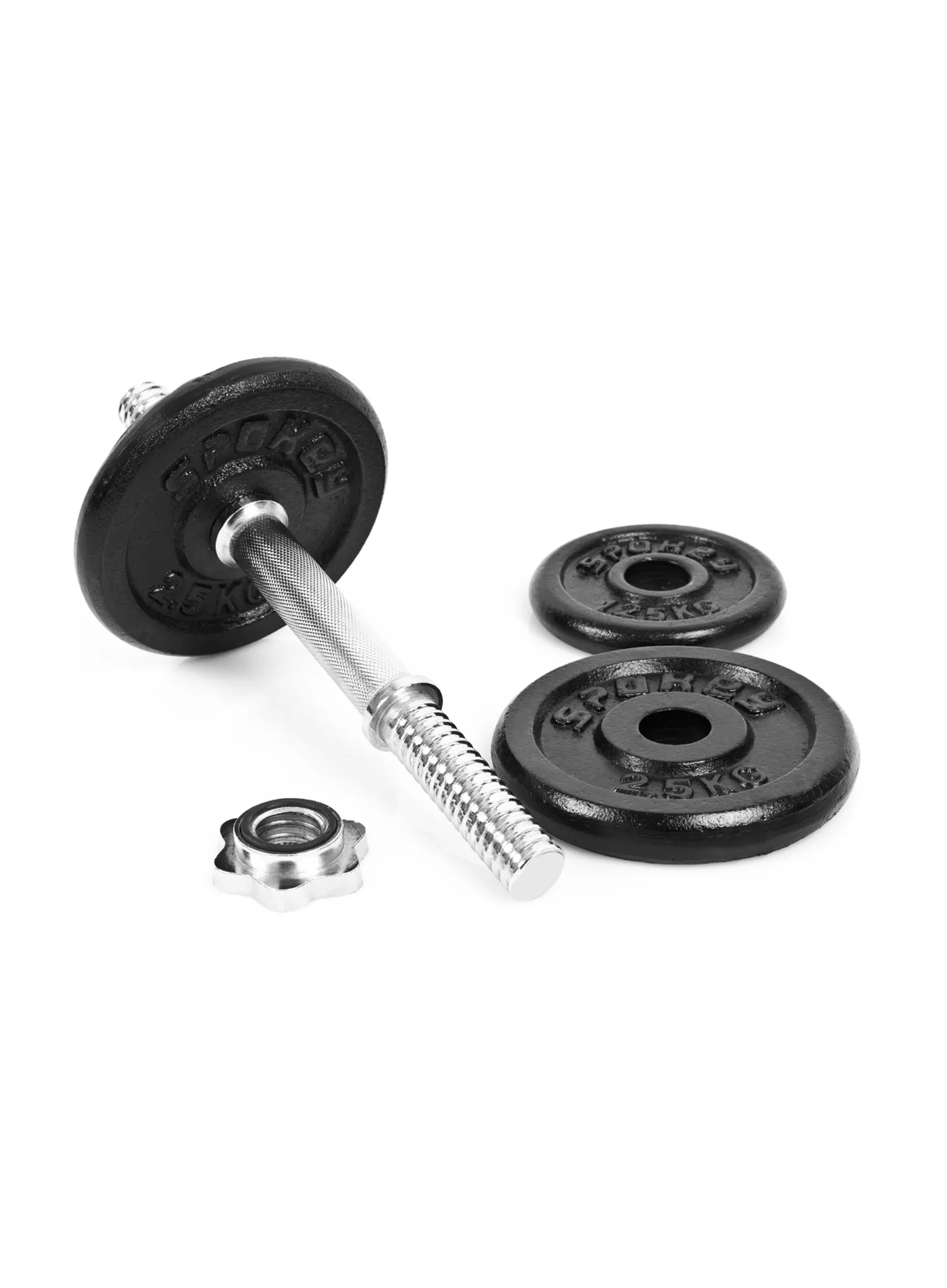 Hantel Spokey Egir 1 Pcs - black/metal