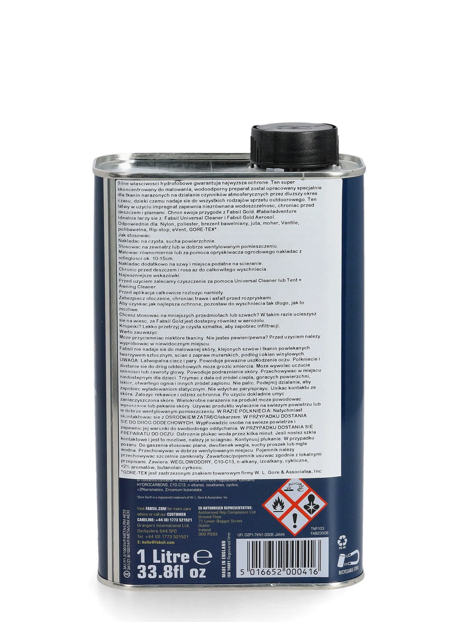 Imprägniermittel für Zelte Grangers Fabsil Universal Protector Gold 1000 ml