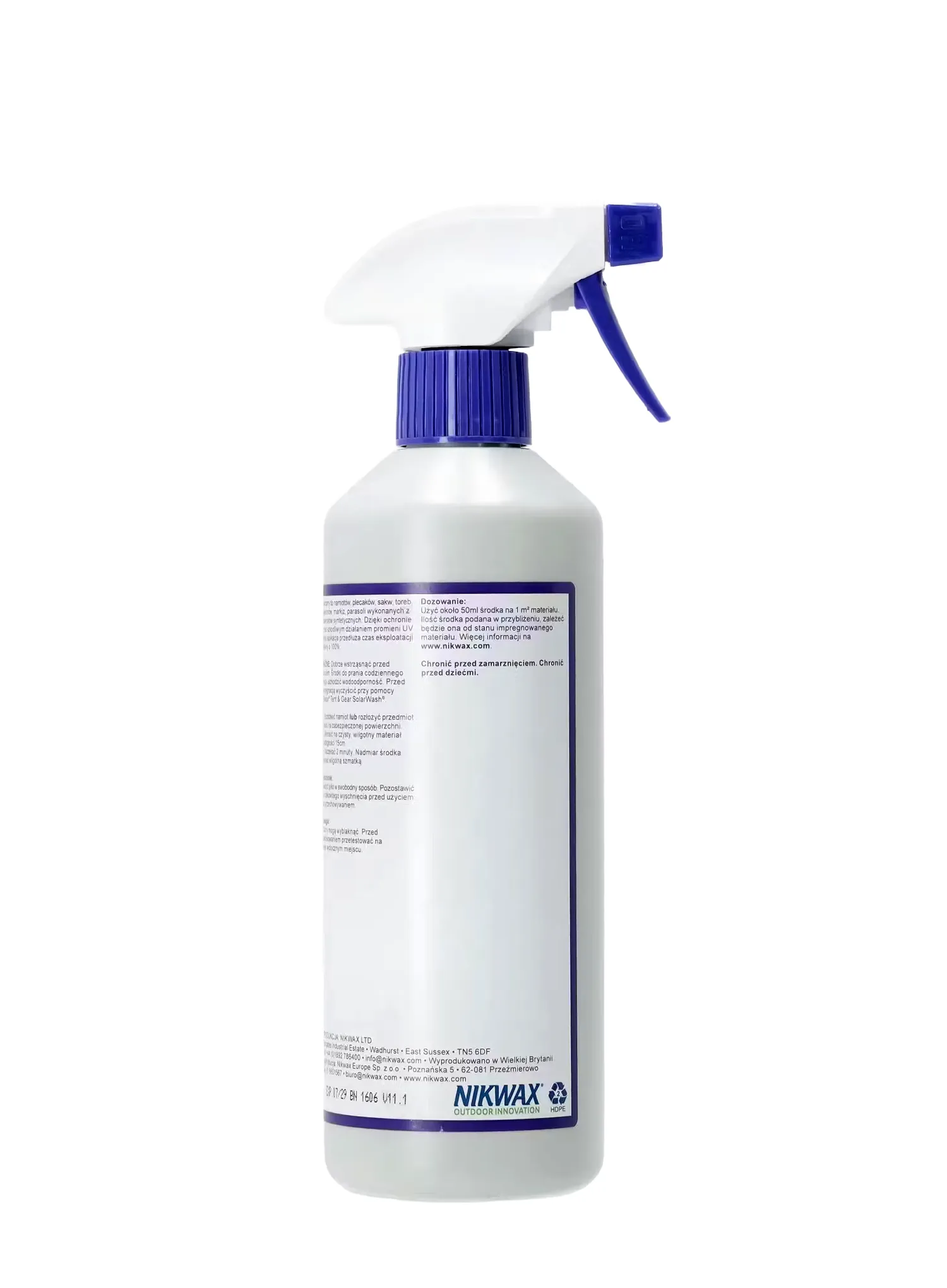 Imprägniermittel für Zelte Nikwax Tent&Gear SolarProof 500 ml