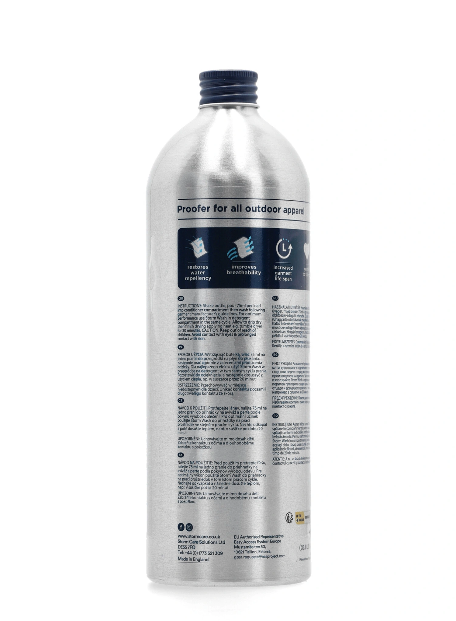 Imprägniermittel für Kleidung Storm Apparel Proofer 1 l