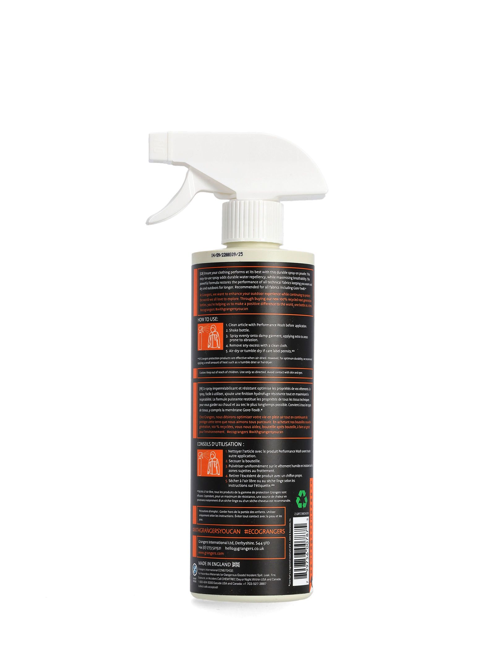 Imprägniermittel Grangers Performance Repel Plus 500 ml