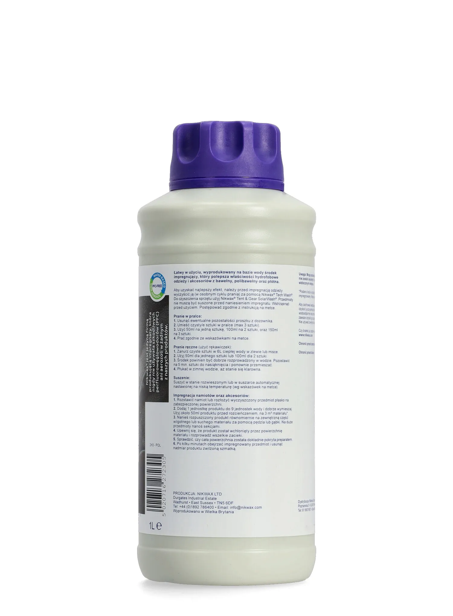 Imprägniermittel Nikwax Cotton Proof 1l