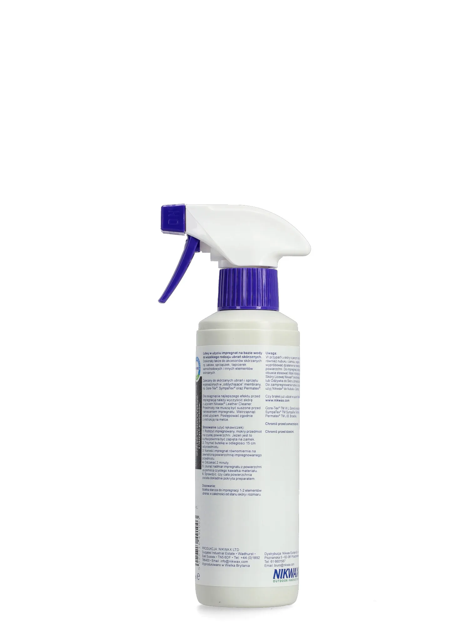 Imprägniermittel Nikwax Leather Restorer Spray-On 300 ml