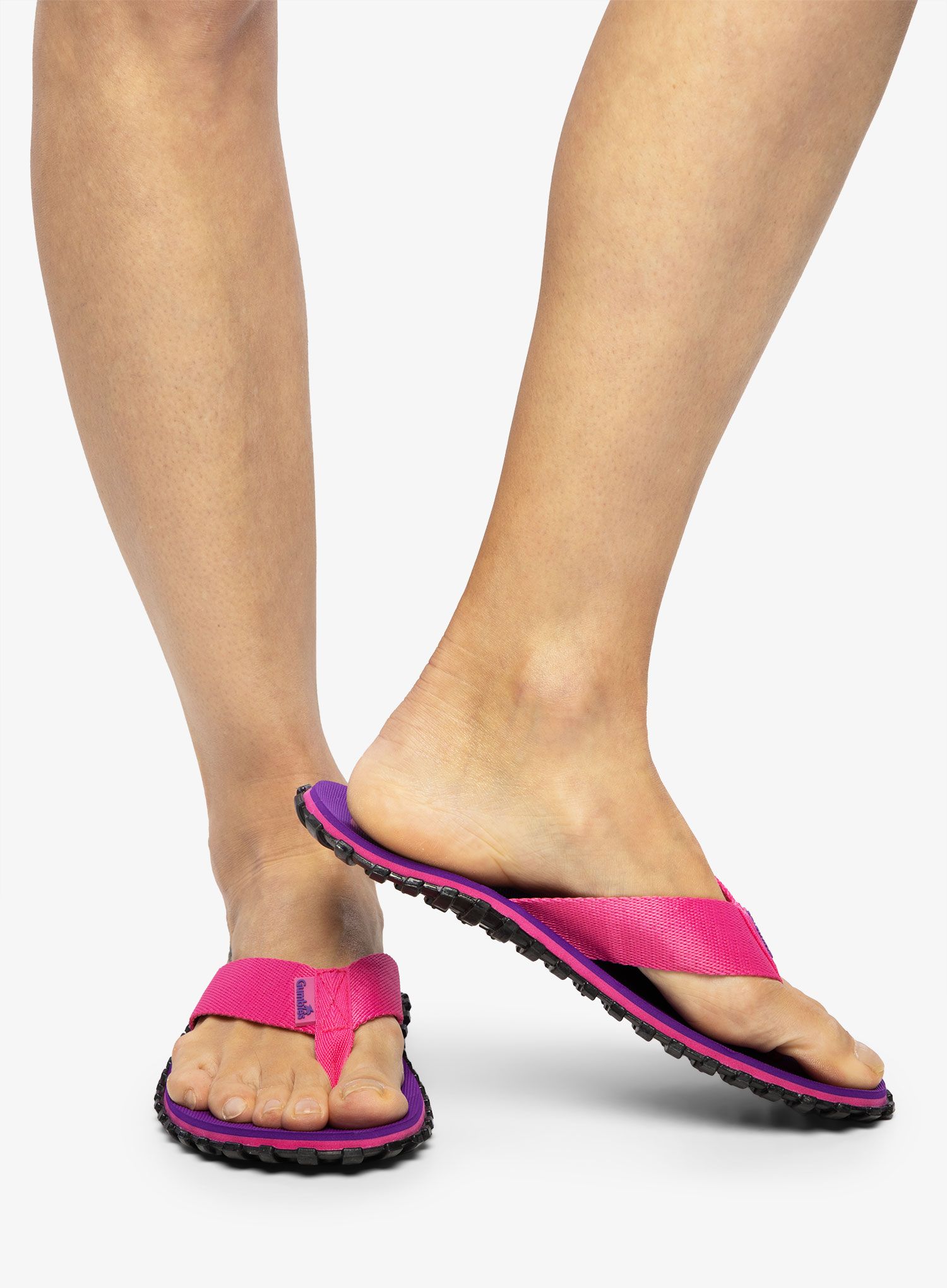 Zehentrenner Damen Gumbies Duckbill Flip-Flops - purple/purple