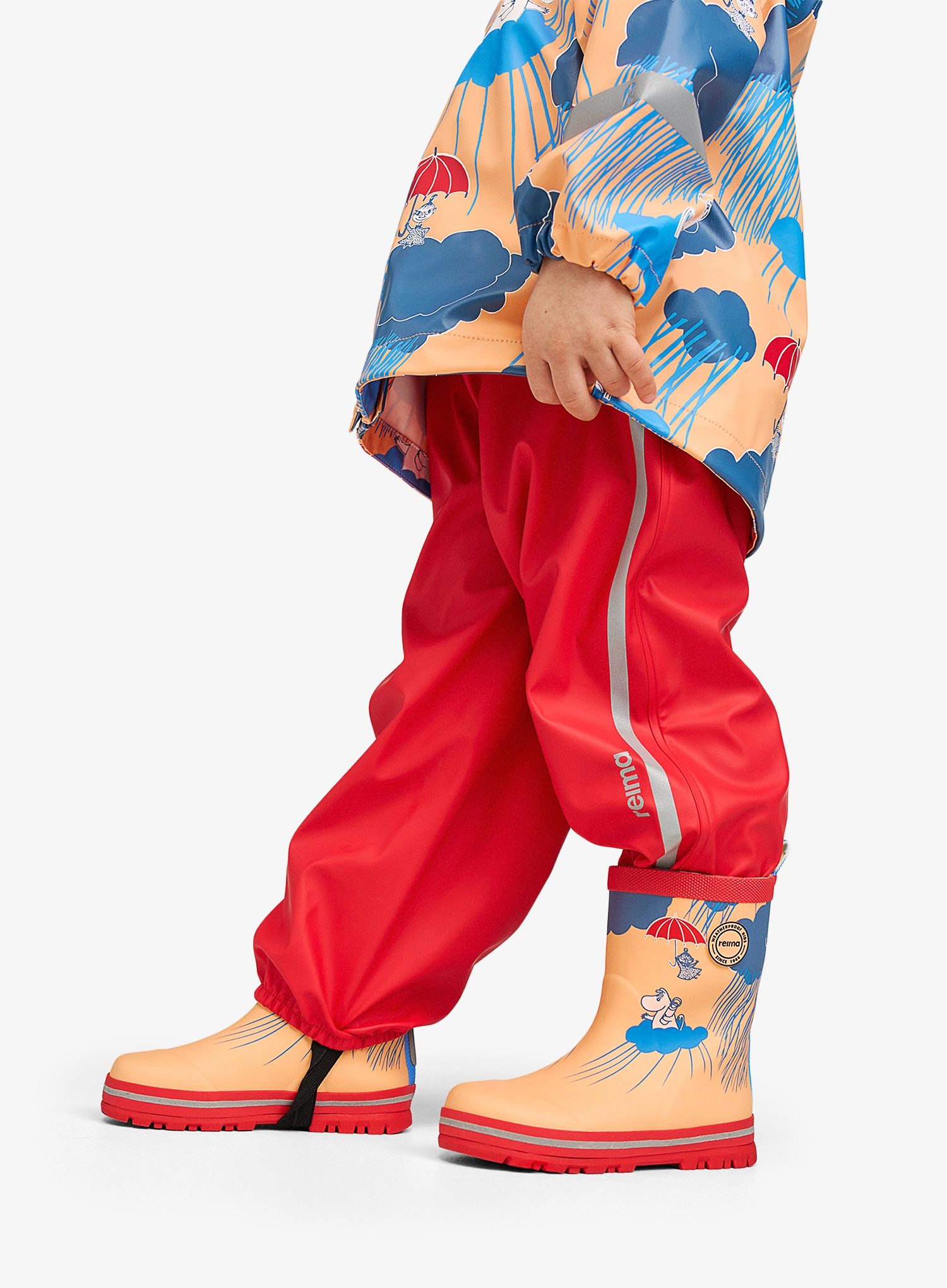 Gummistiefel Kinder Reima Magisk Moomin - apricot