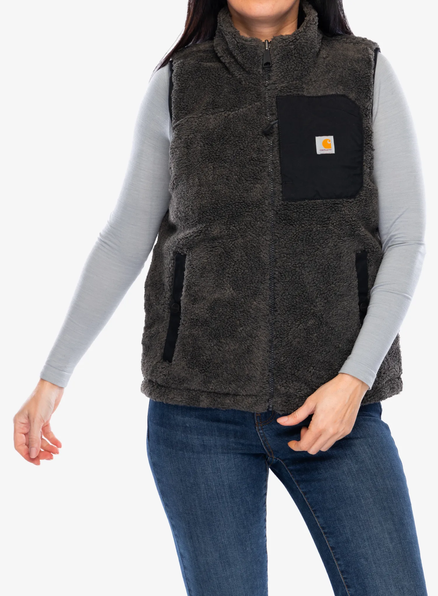 Weste Damen Carhartt Relaxed Fit Montana Insulated Vest - black