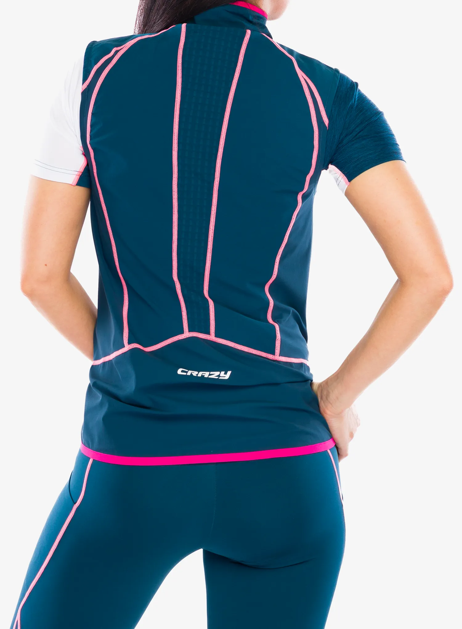 Weste Damen Crazy Vest Alpinstar Light - coralin