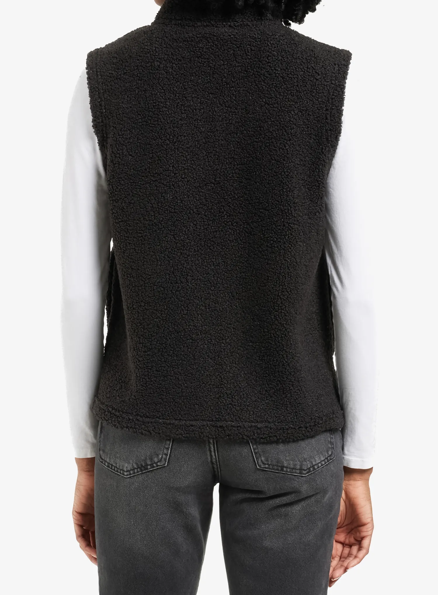 Weste Damen Didriksons Kiana Vest - black