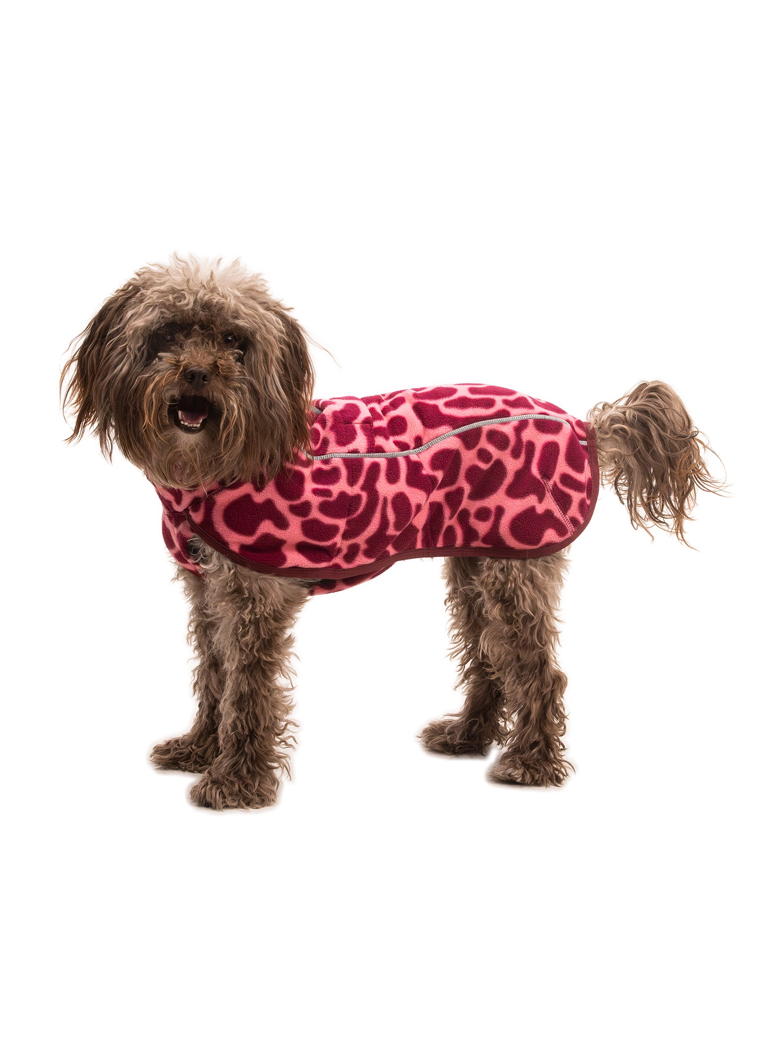 Hundeweste Ruffwear Climate Changer Fleece Vest - berry lava