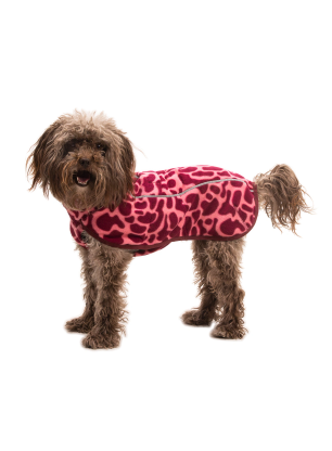 Hundeweste Ruffwear Climate Changer Fleece Vest - berry lava
