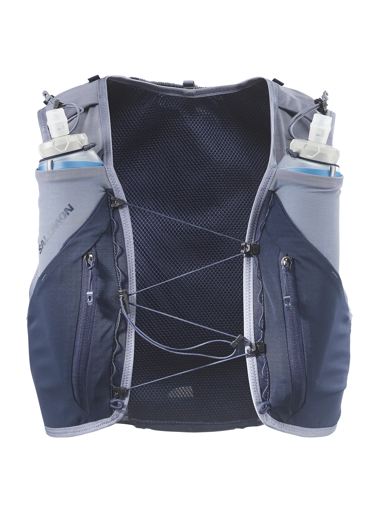 Laufweste Salomon Adv Skin 12 Gradient Set - maritime blue/grisaille